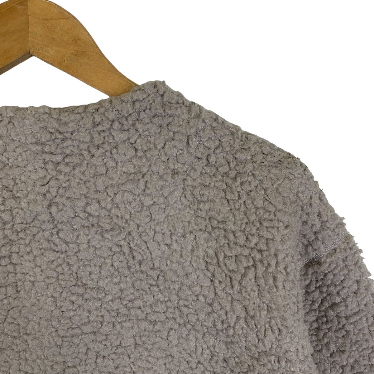 Beams Plus × Japanese Brand × Vintage BEAMS HEART Japanese Brand Casual Faux Fur Jacket Sweater Size L / US 10 / IT 46 - 9 Thumbnail