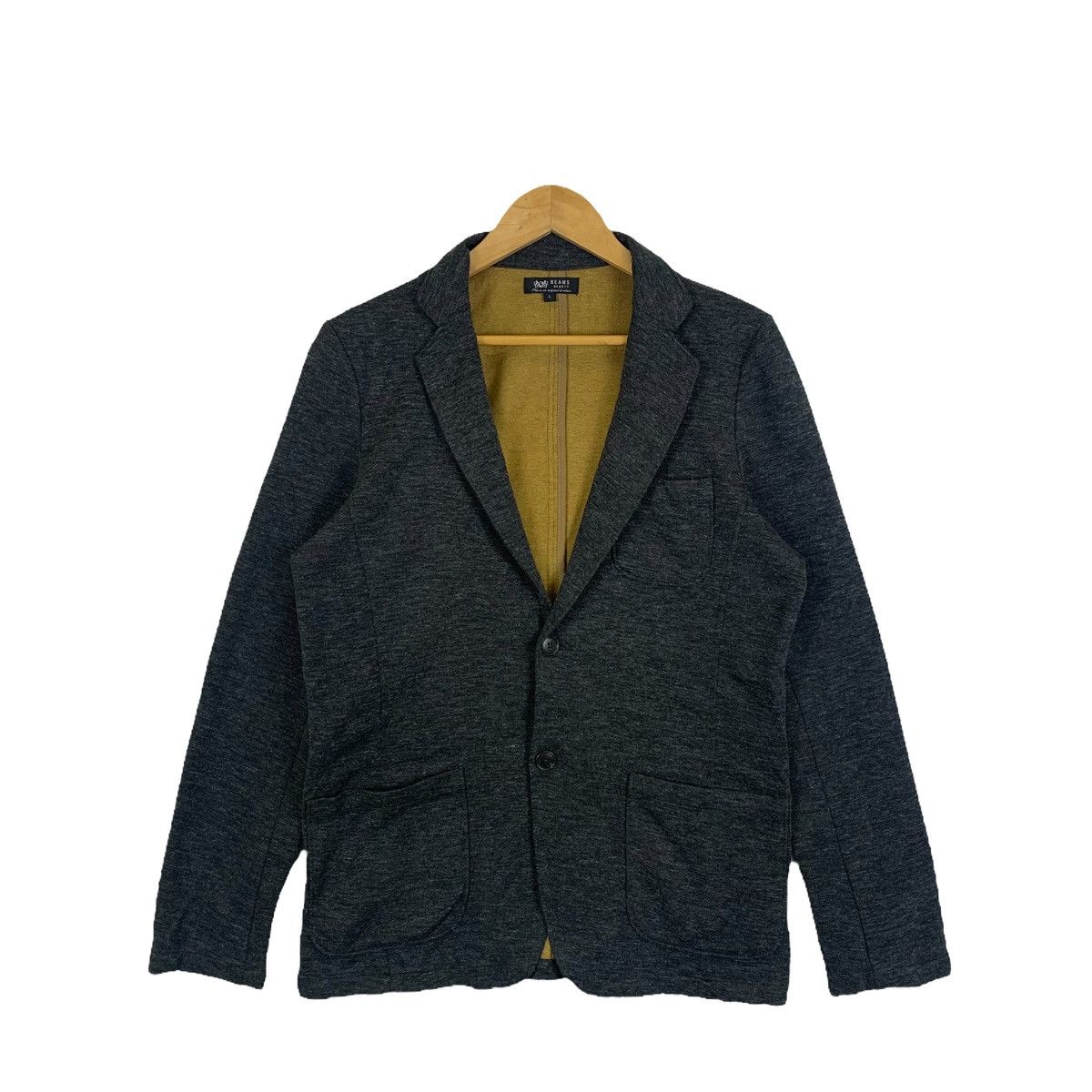 Beams Plus × Japanese Brand × Vintage BEAMS HEART Japanese Brand Casual Cardigans Sweaters Jacket Size L / US 10 / IT 46 - 1 Thumbnail