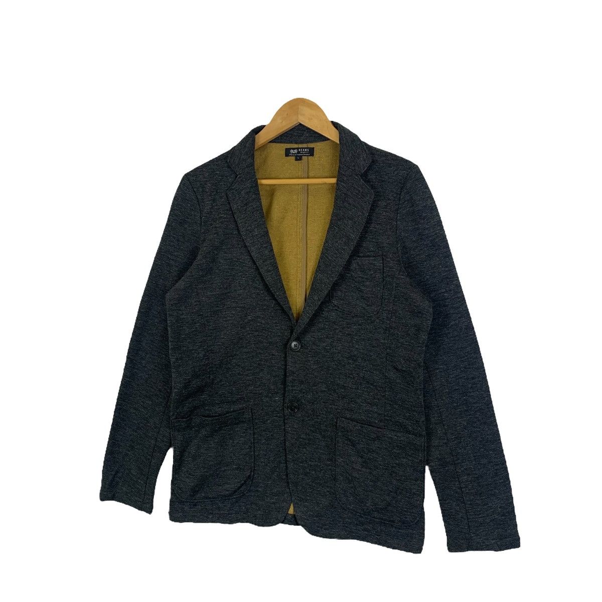 Beams Plus × Japanese Brand × Vintage BEAMS HEART Japanese Brand Casual Cardigans Sweaters Jacket Size L / US 10 / IT 46 - 4 Thumbnail