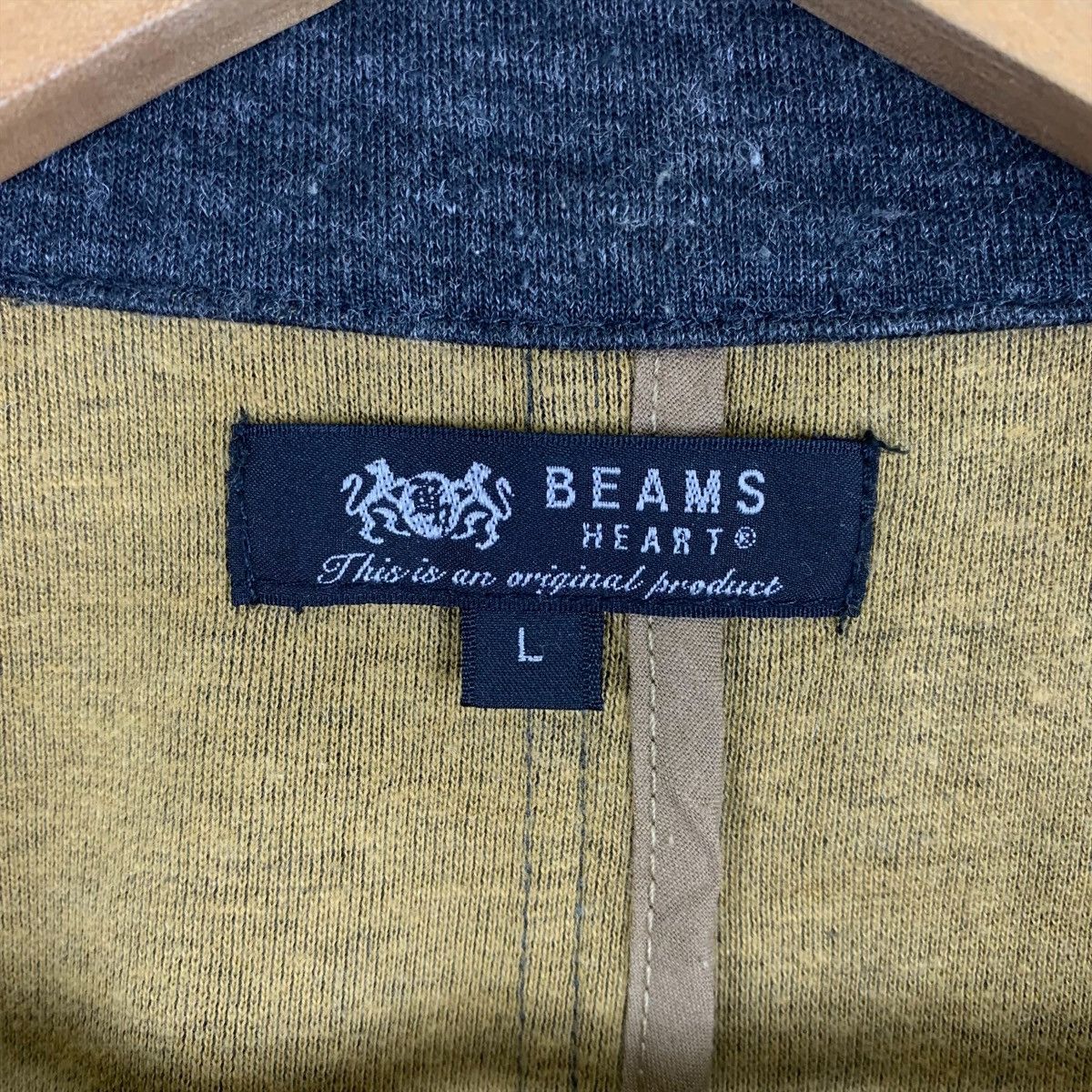 Beams Plus × Japanese Brand × Vintage BEAMS HEART Japanese Brand Casual Cardigans Sweaters Jacket Size L / US 10 / IT 46 - 6 Thumbnail