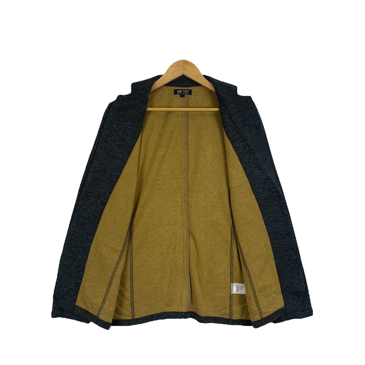 Beams Plus × Japanese Brand × Vintage BEAMS HEART Japanese Brand Casual Cardigans Sweaters Jacket Size L / US 10 / IT 46 - 3 Thumbnail