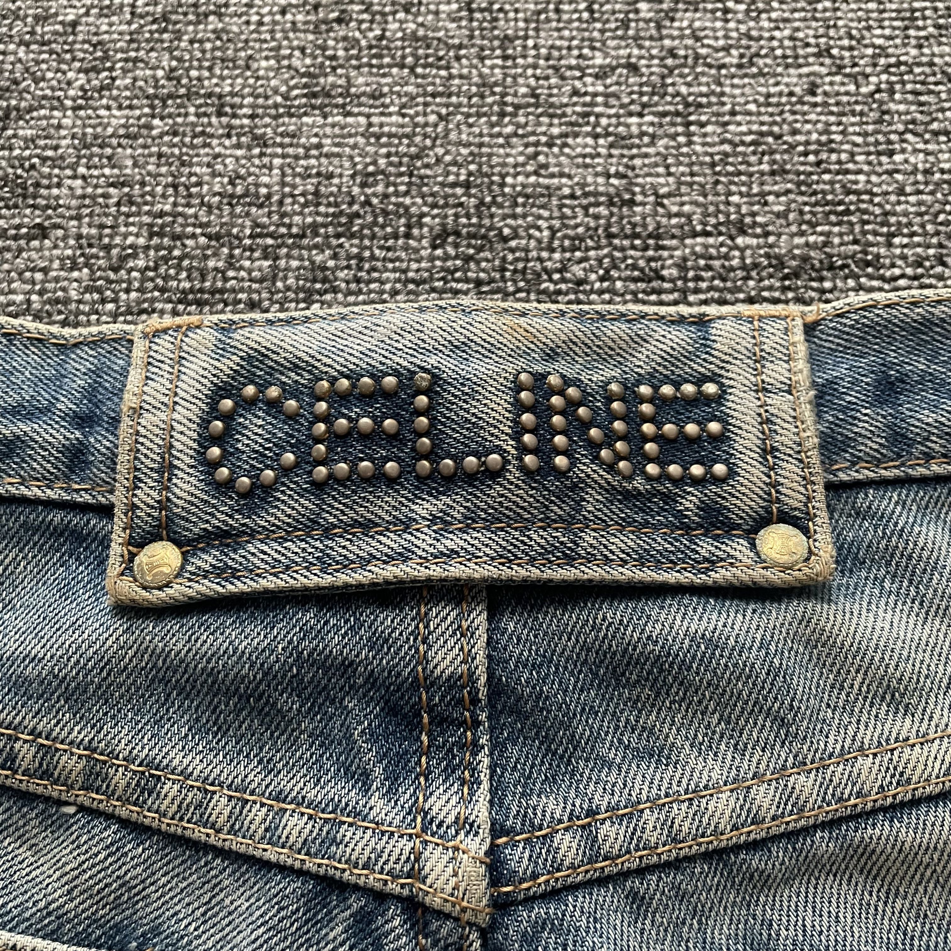 Celine Vintage Celine Studded Shorts Pants Size 30" / US 8 / IT 44 - 2 Thumbnail