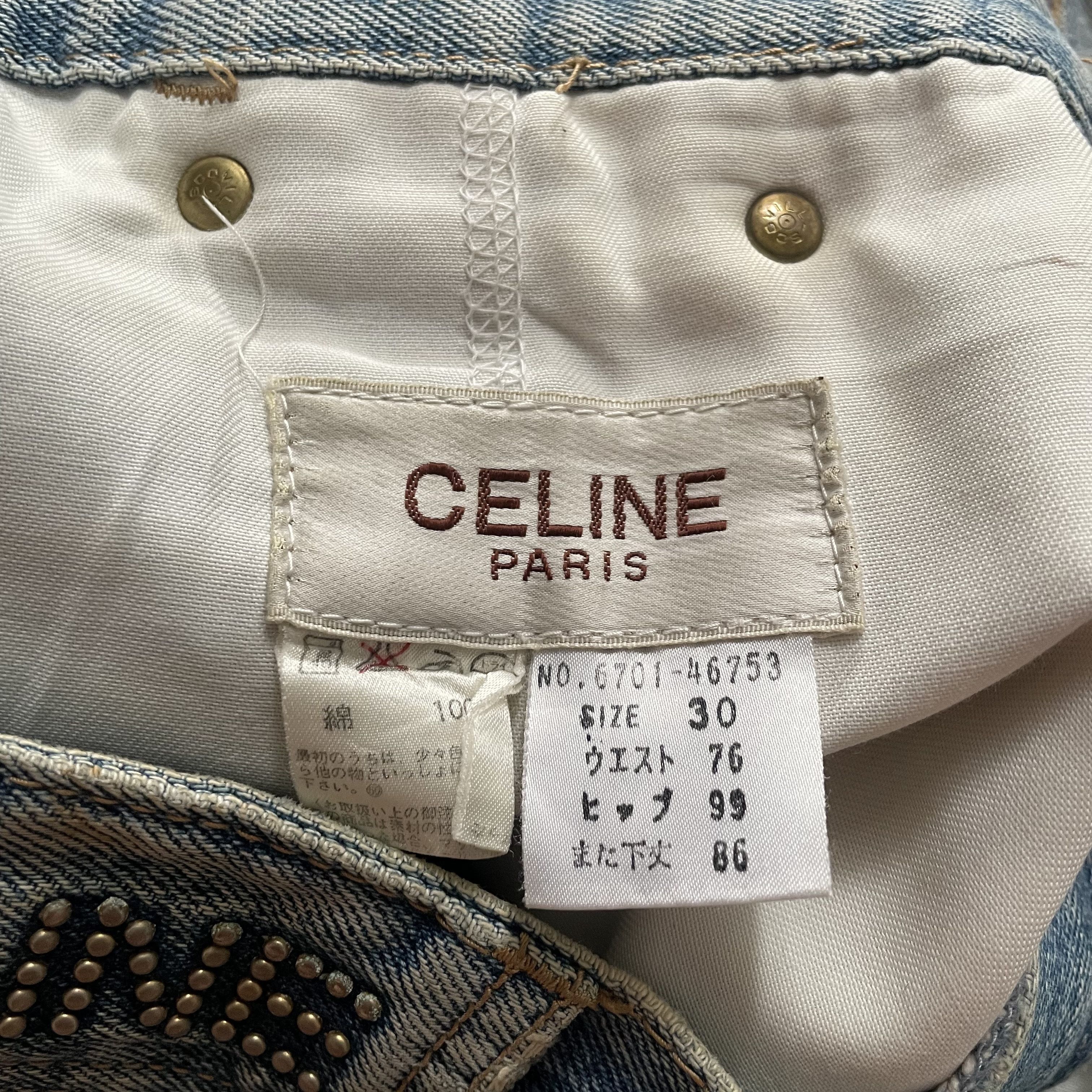 Celine Vintage Celine Studded Shorts Pants Size 30" / US 8 / IT 44 - 5 Thumbnail