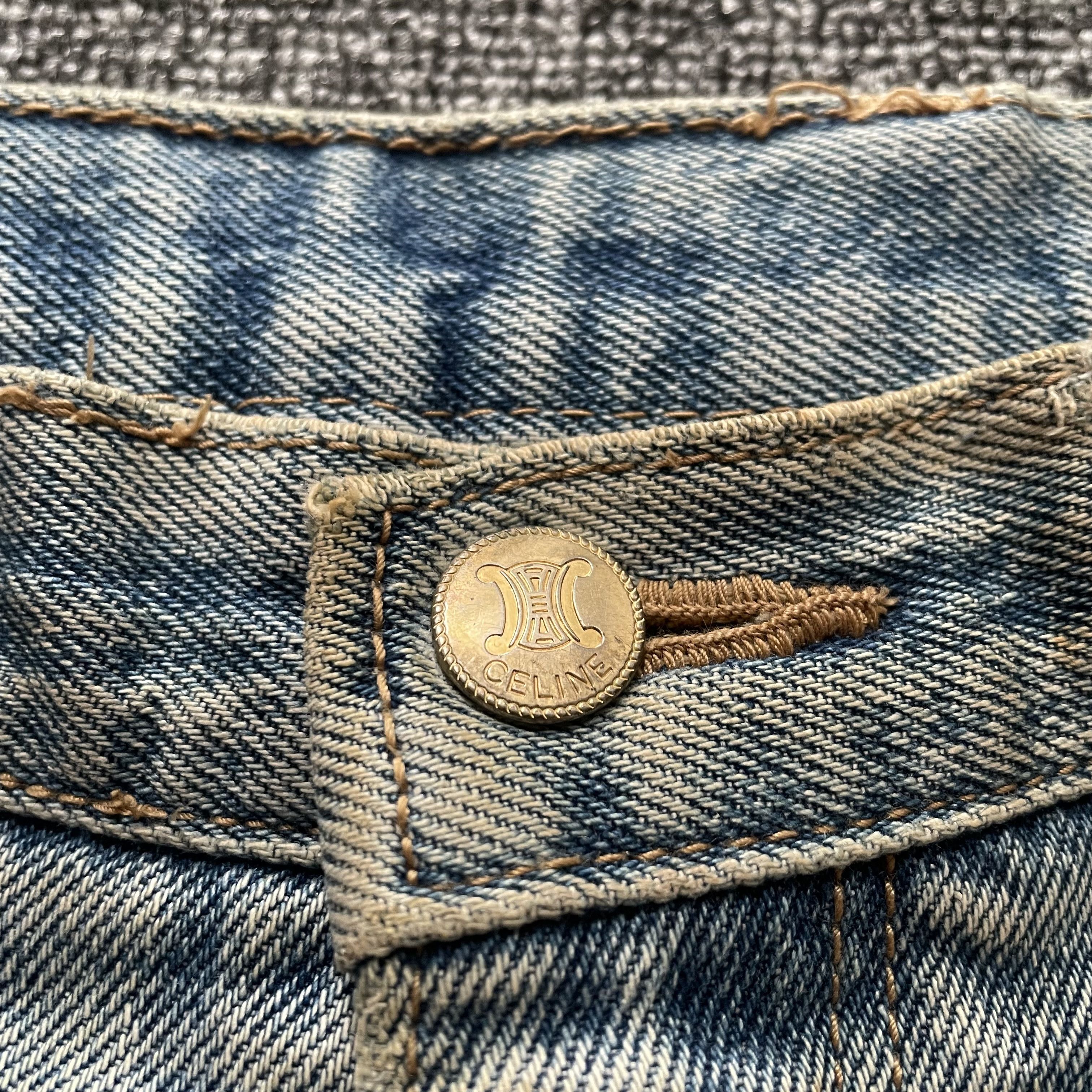 Celine Vintage Celine Studded Shorts Pants Size 30" / US 8 / IT 44 - 4 Thumbnail