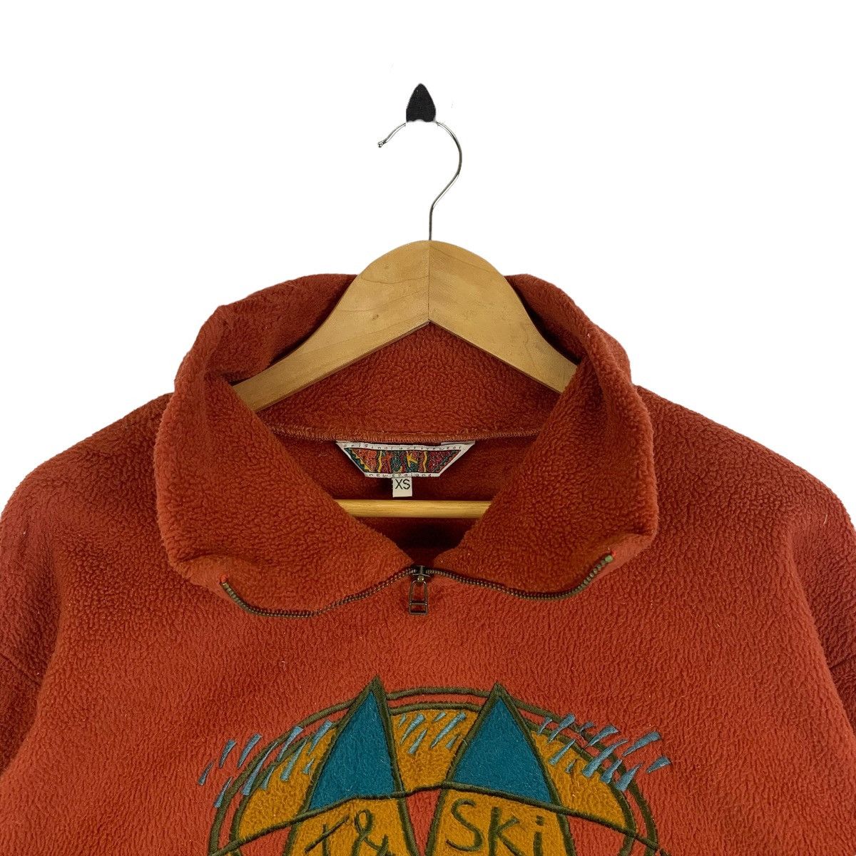 Vintage T&SKI Southern Alps New Zealand Outdoor Fleece Sweatshirt Size US M / EU 48-50 / 2 - 6 Thumbnail