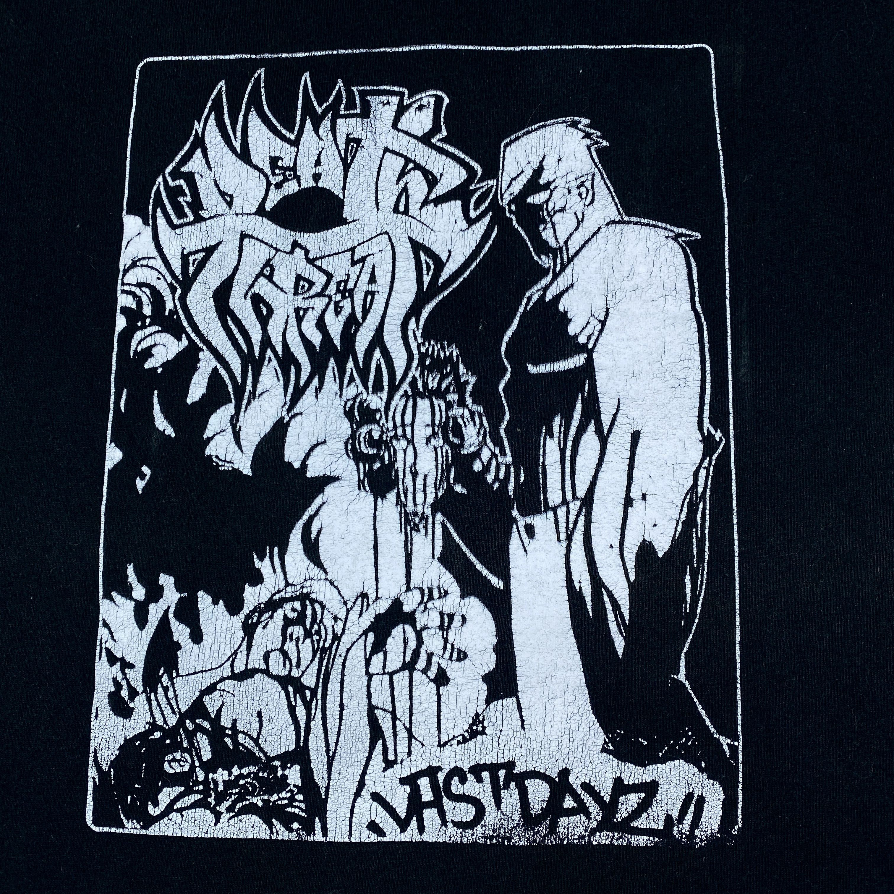 Band Tees × Vintage Mens Vintage T Shirt Last Dayz Size L Size US L / EU 52-54 / 3 - 4 Thumbnail