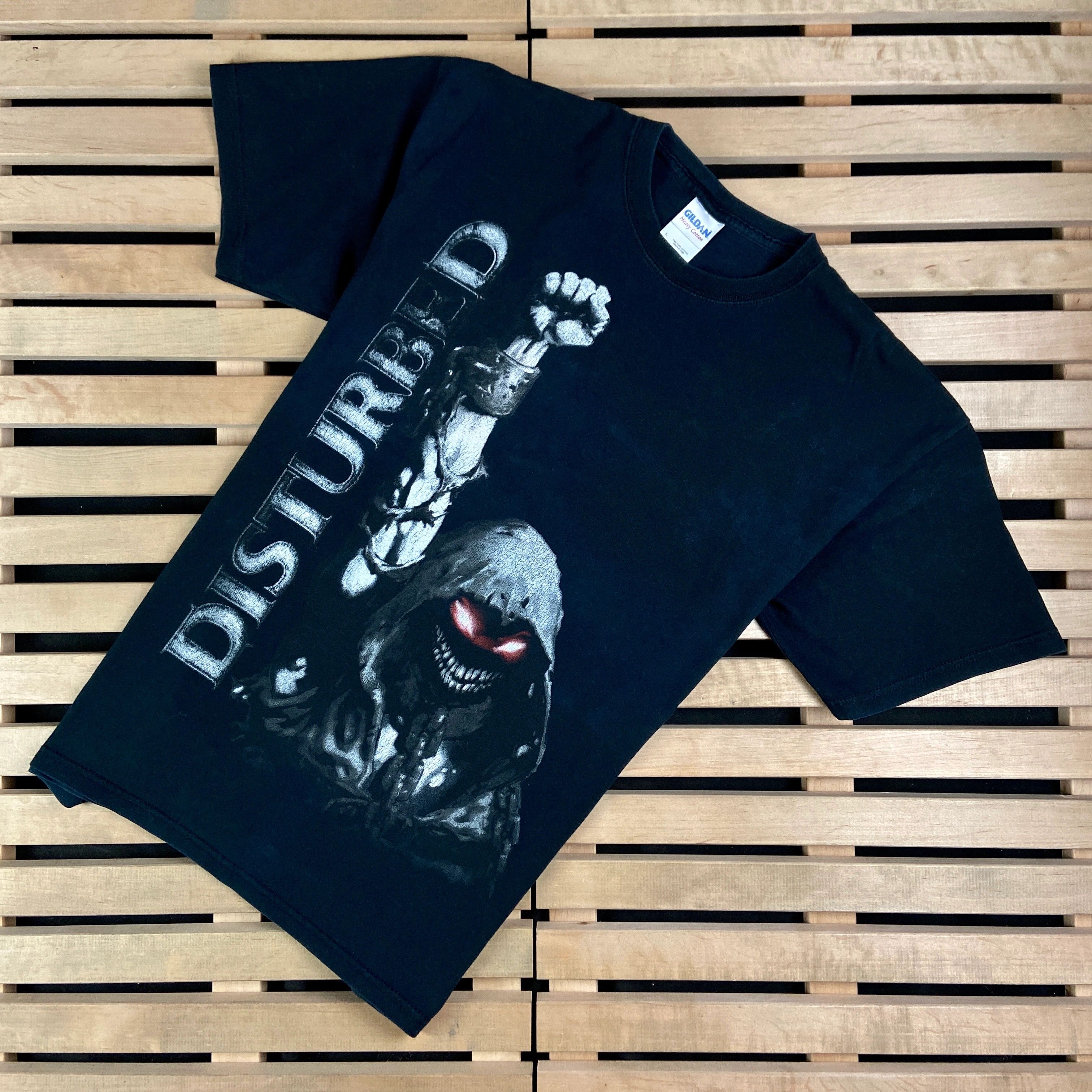 Band Tees × Vintage Mens Vintage T Shirt Disturbed Size L Size US L / EU 52-54 / 3 - 1 Thumbnail