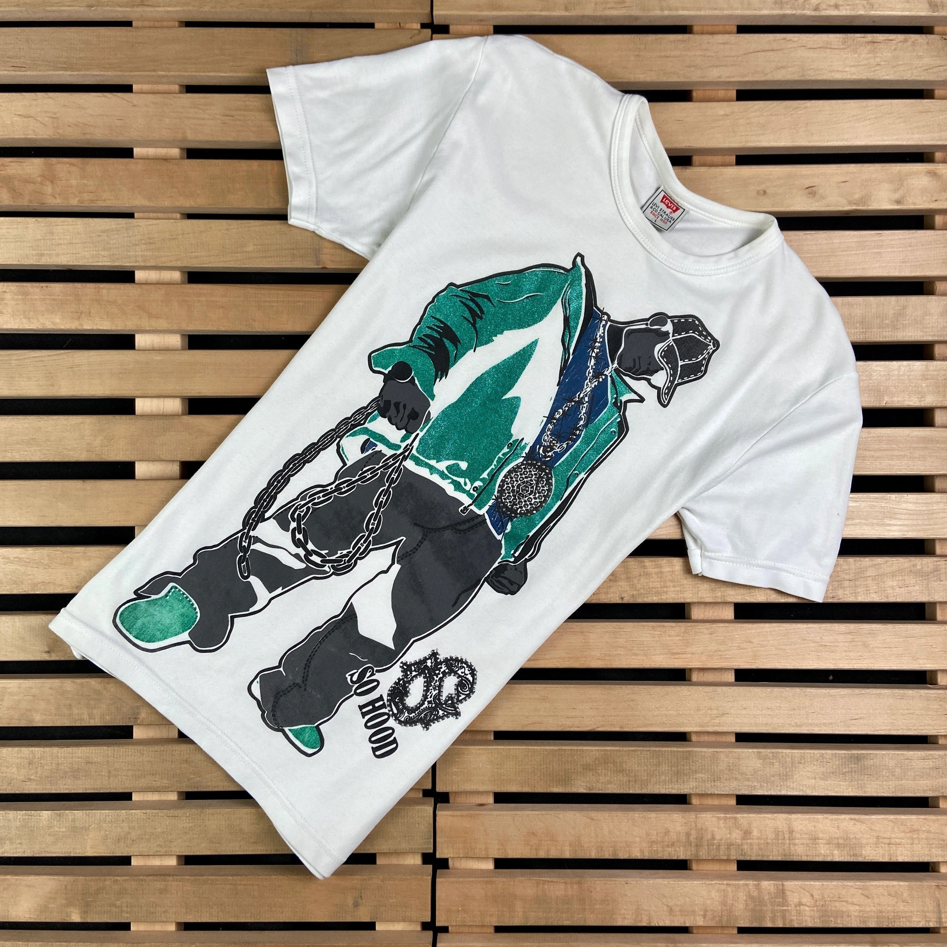 Levi's × Levi's Vintage Clothing × Vintage Mens Vintage T Shirt Levis USA Rare Print Size L Size US L / EU 52-54 / 3 - 1 Thumbnail
