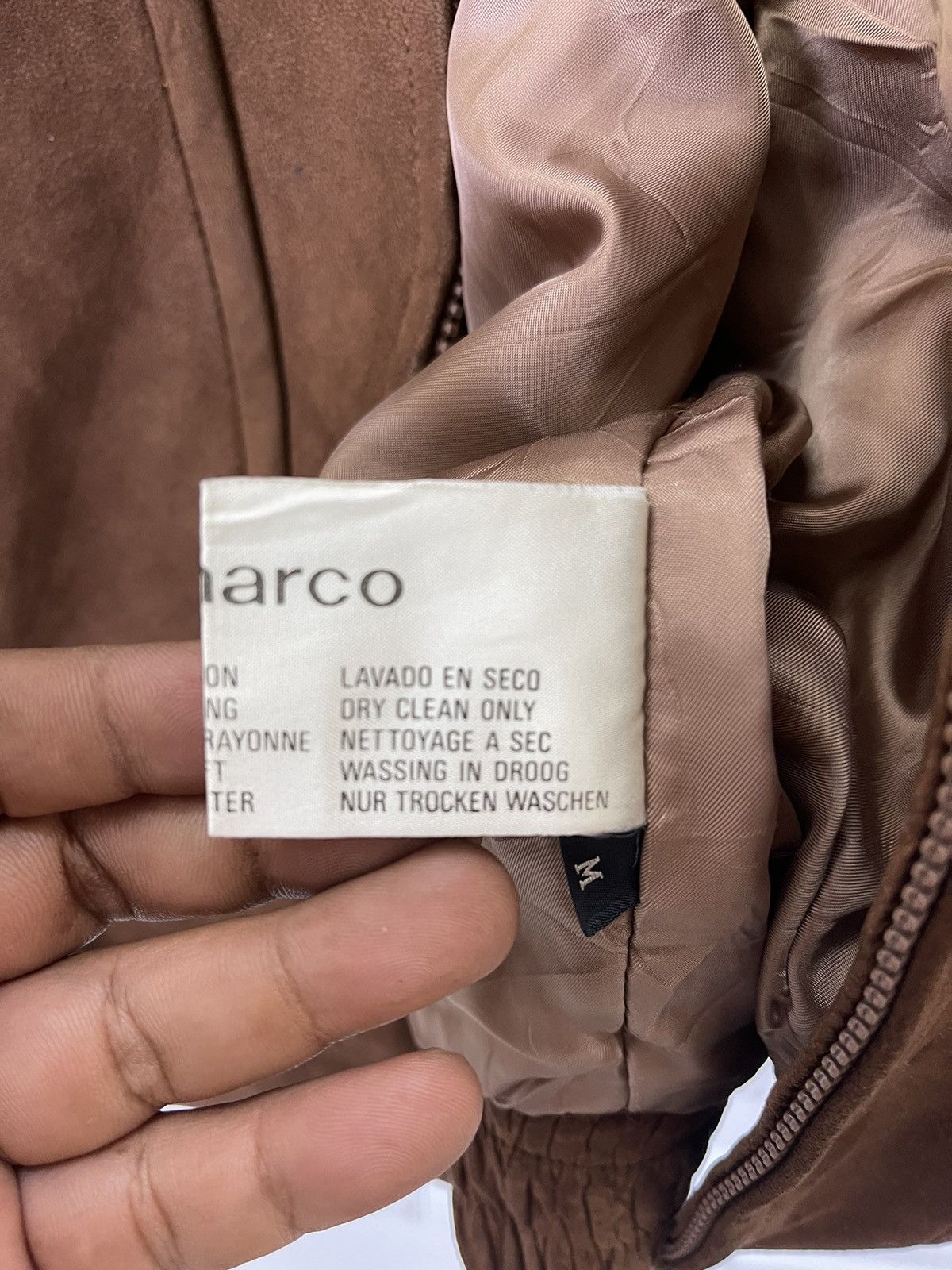 Vintage FRANCO DI MARCO VERONA LEATHER JACKET Size US M / EU 48-50 / 2 - 12 Thumbnail