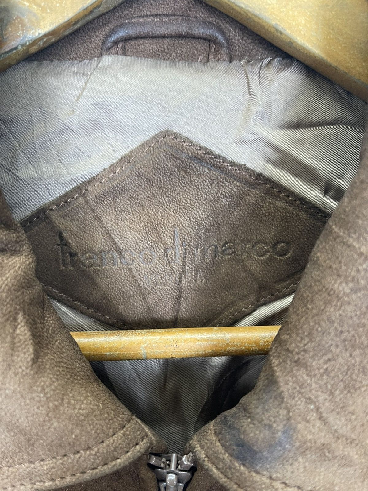 Vintage FRANCO DI MARCO VERONA LEATHER JACKET Size US M / EU 48-50 / 2 - 9 Thumbnail