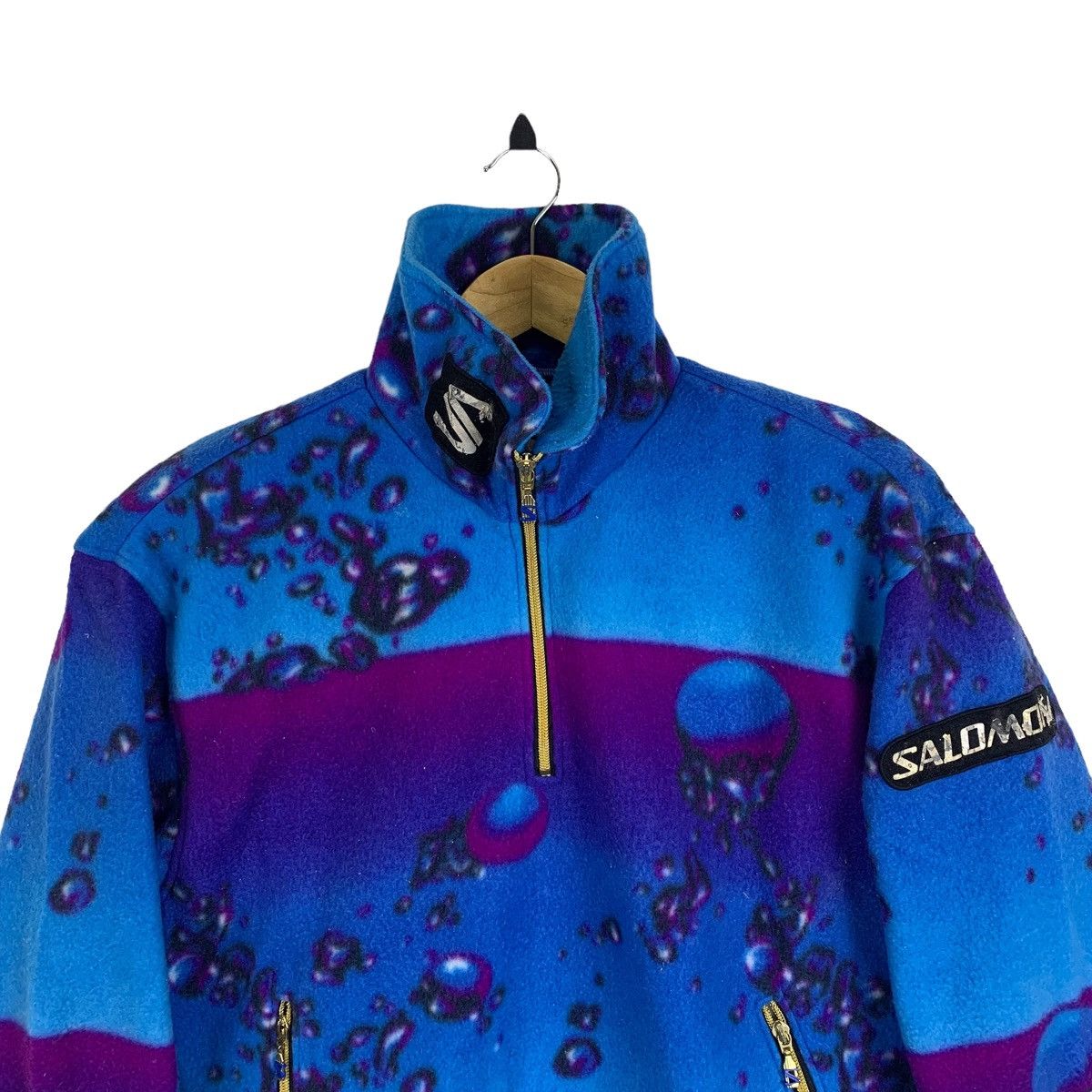 Salomon SALOMON Outdoor Sportswear Fullprint Design Sweatshirt Size US M / EU 48-50 / 2 - 4 Thumbnail
