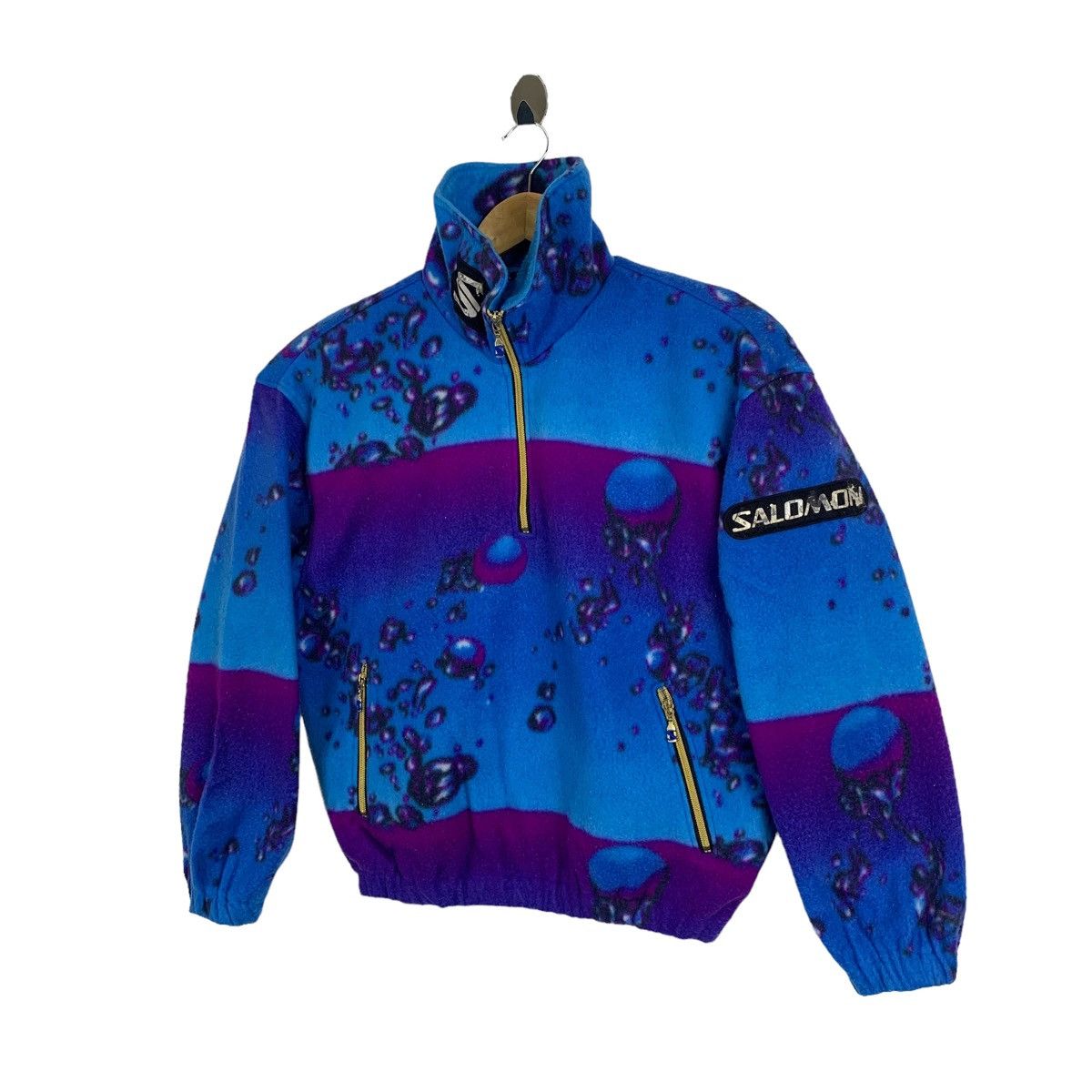 Salomon SALOMON Outdoor Sportswear Fullprint Design Sweatshirt Size US M / EU 48-50 / 2 - 3 Thumbnail