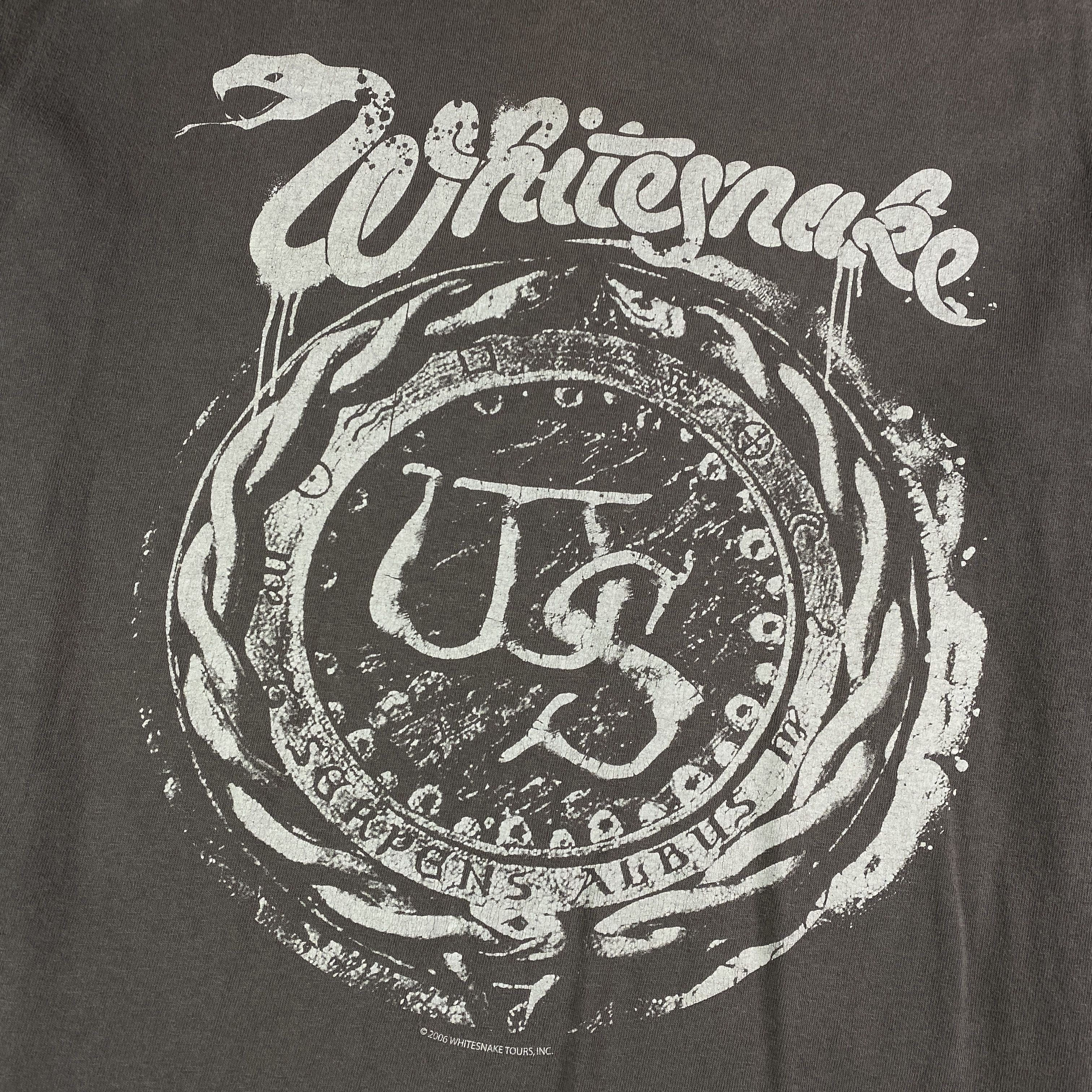 Band Tees × Vintage Mens Vintage T Shirt Whitesnake Size L 2006 Tour Size US L / EU 52-54 / 3 - 4 Thumbnail