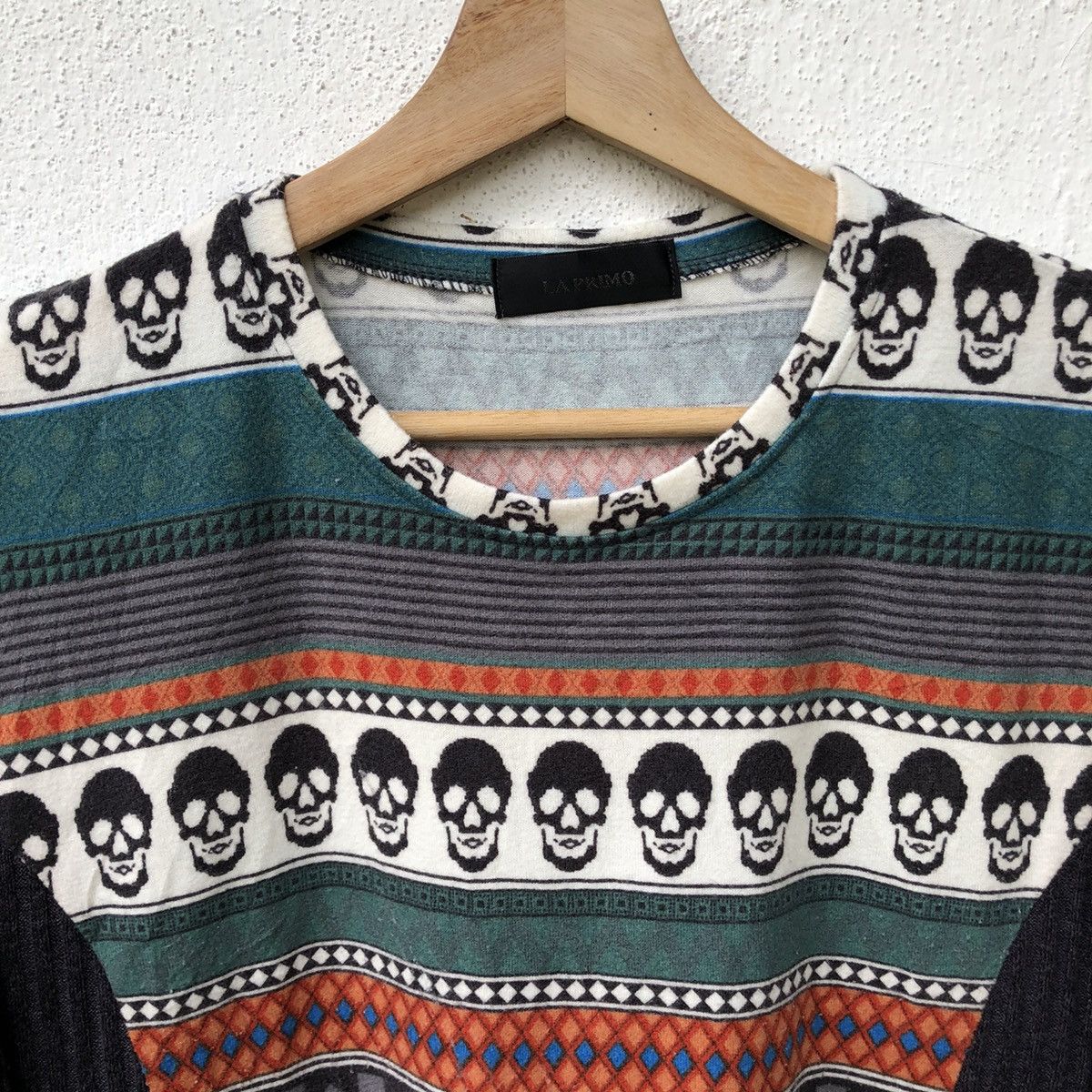 Japanese Brand Awesome Skull Full Print Shirt Size US M / EU 48-50 / 2 - 7 Thumbnail
