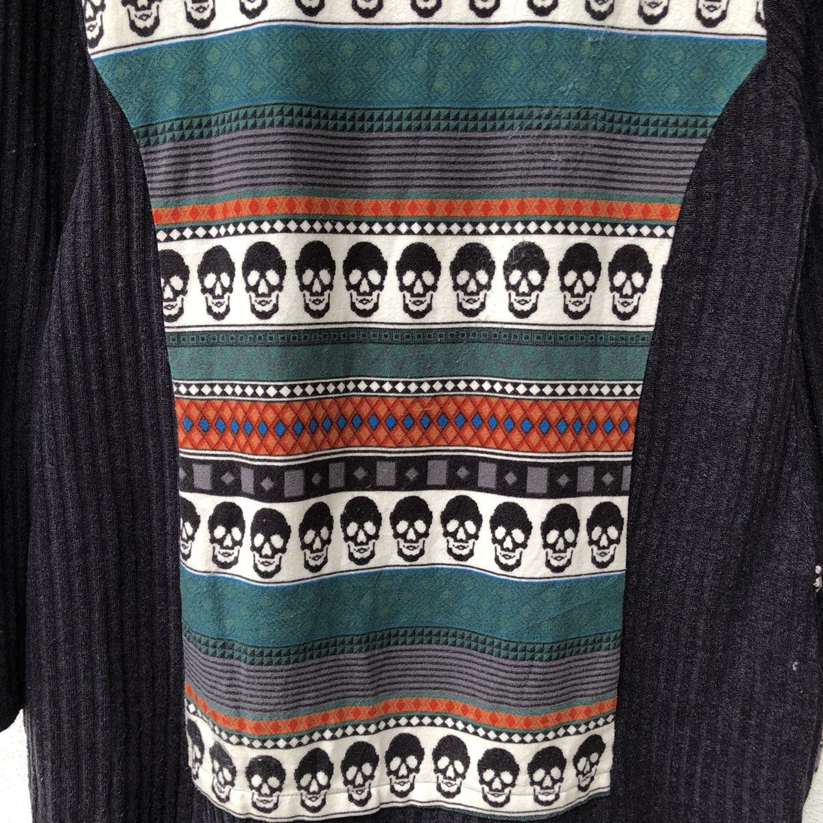Japanese Brand Awesome Skull Full Print Shirt Size US M / EU 48-50 / 2 - 9 Thumbnail
