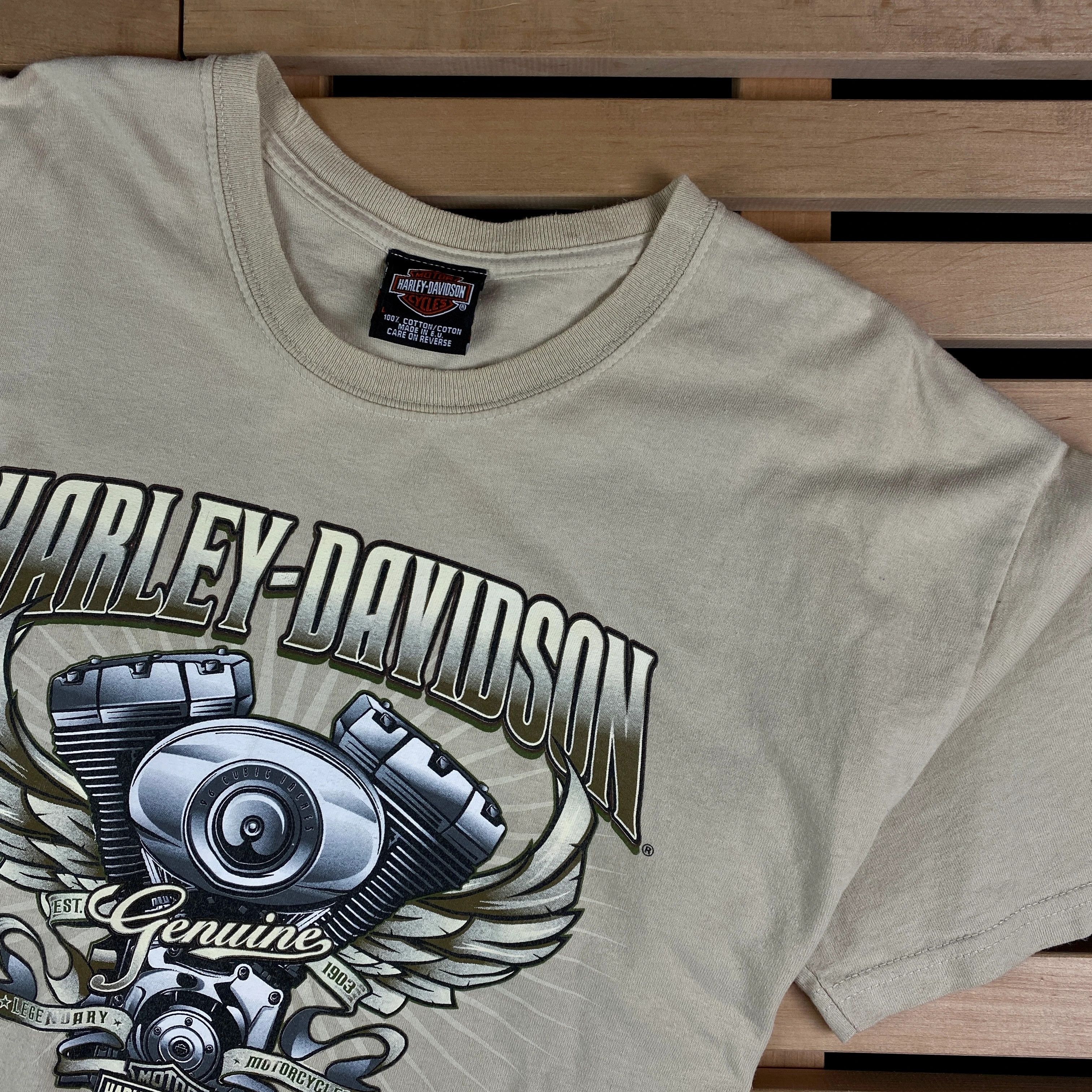 Band Tees × Harley Davidson × Vintage Mens Vintage T Shirt Harley Davidson 2007 Size L Size US L / EU 52-54 / 3 - 2 Thumbnail