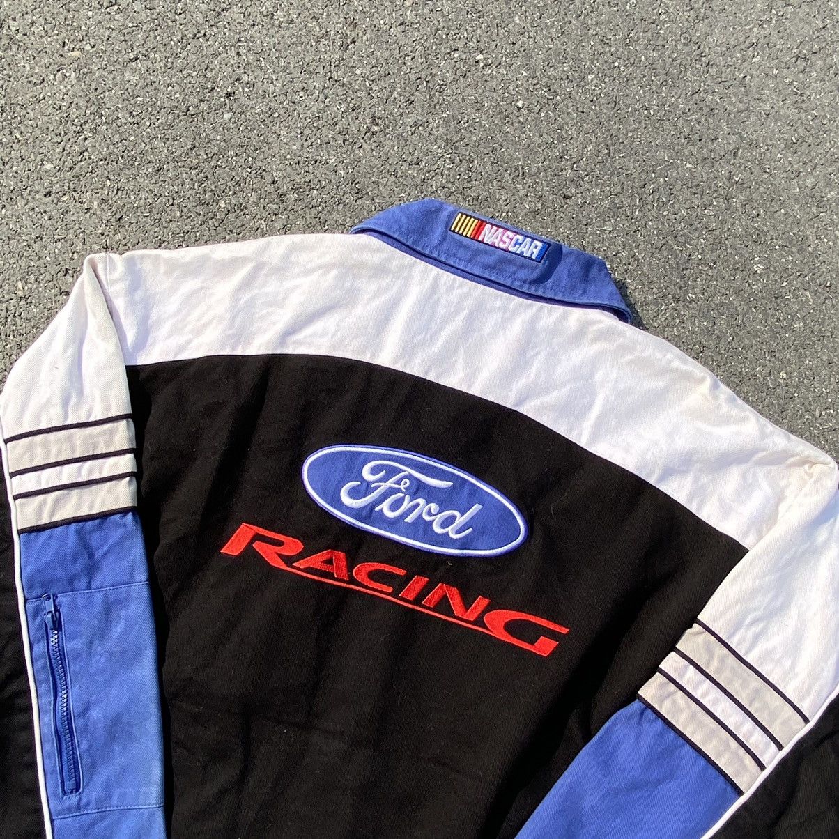 NASCAR × Streetwear × Vintage Vintage Nascar Ford Racing Jacket | Grailed