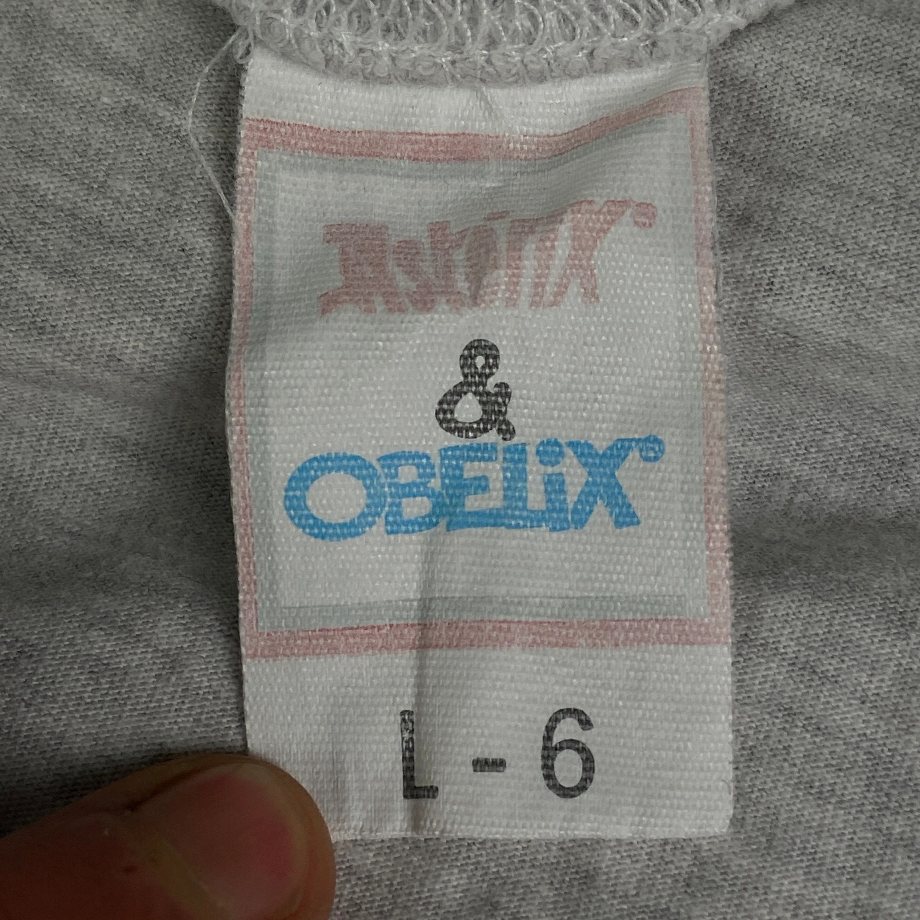Cartoon Network × Vintage Mens Vintage T Shirt Asterix x Obelix 1999 Size L Size US L / EU 52-54 / 3 - 4 Thumbnail