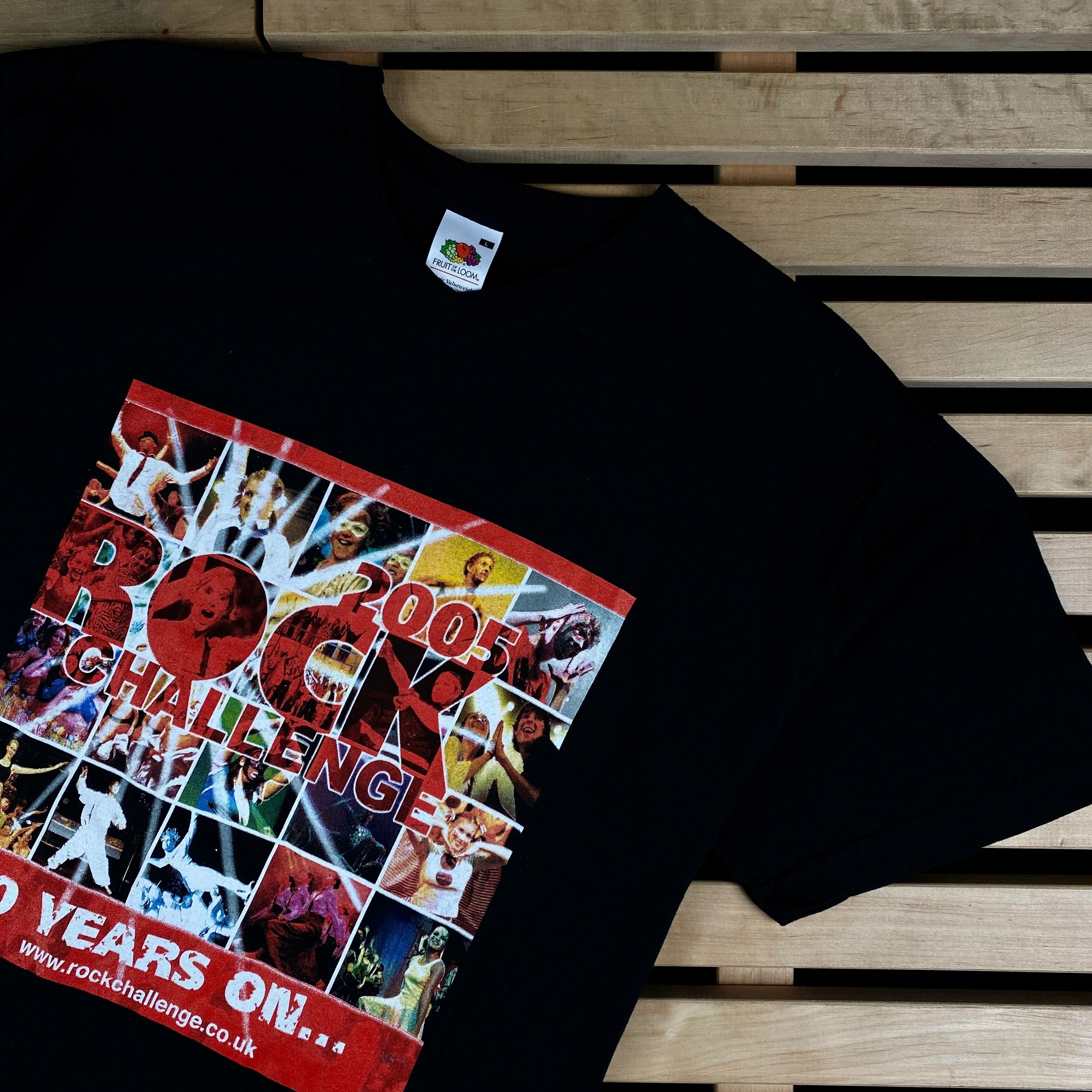 Band Tees × Vintage Mens Vintage T Shirt Rock Challenge 2005 Size L Size US L / EU 52-54 / 3 - 2 Thumbnail