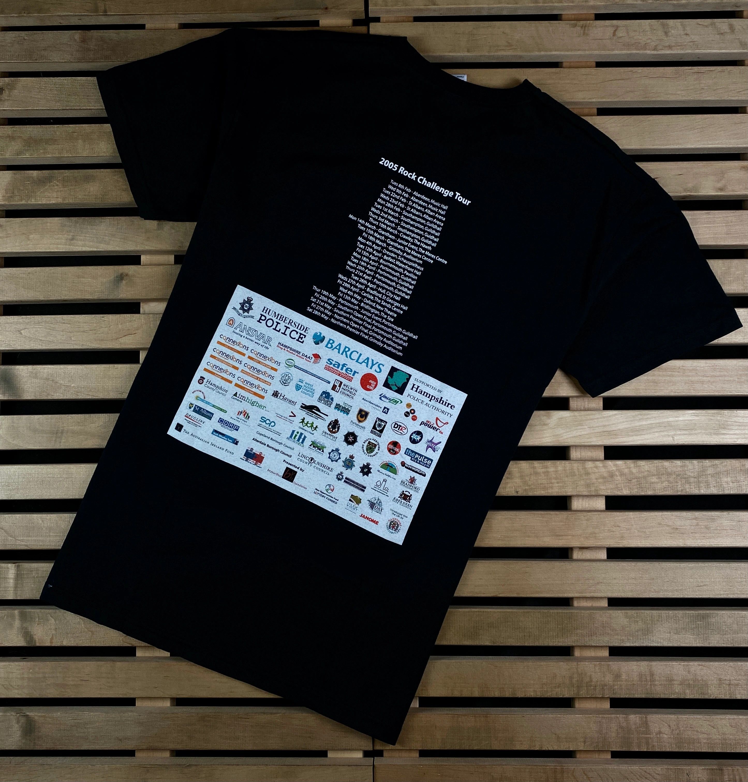 Band Tees × Vintage Mens Vintage T Shirt Rock Challenge 2005 Size L Size US L / EU 52-54 / 3 - 6 Thumbnail