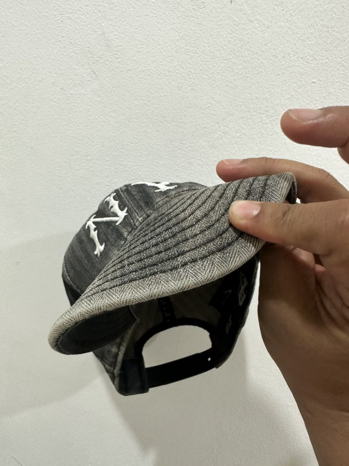 New Era Distress NY Washed Denim Snapback Size ONE SIZE - 7 Thumbnail