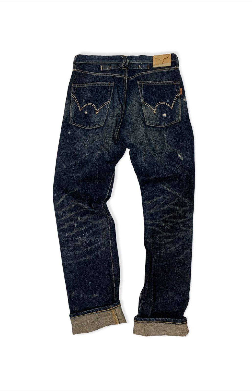Edwin Distressed Denim By Edwin Made In Japan Size US 30 / EU 46 - 4 Thumbnail