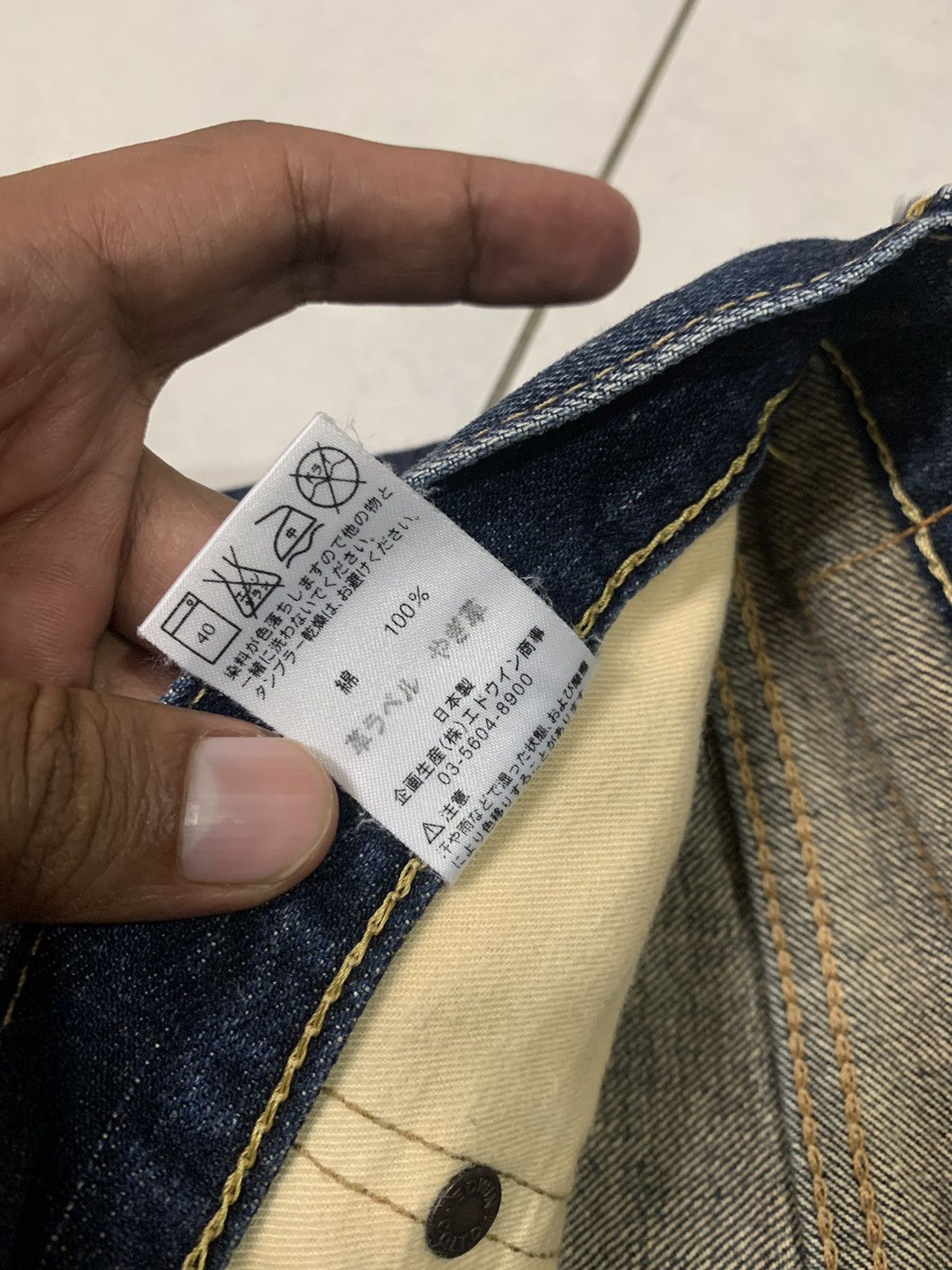 Edwin Distressed Denim By Edwin Made In Japan Size US 30 / EU 46 - 9 Thumbnail