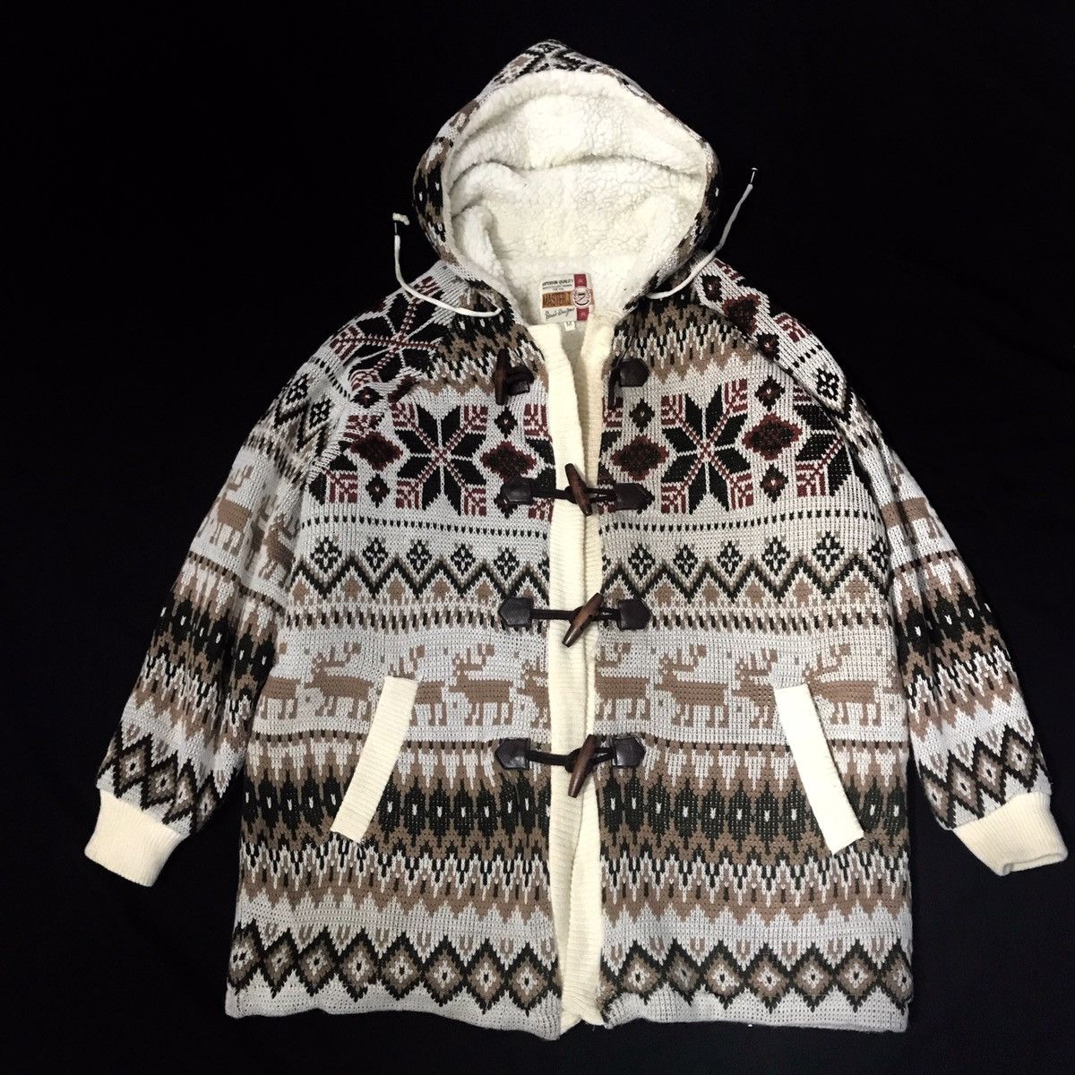 Japanese Brand duffer navajo jacket sherpa lining Size US M / EU 48-50 / 2 - 1 Thumbnail