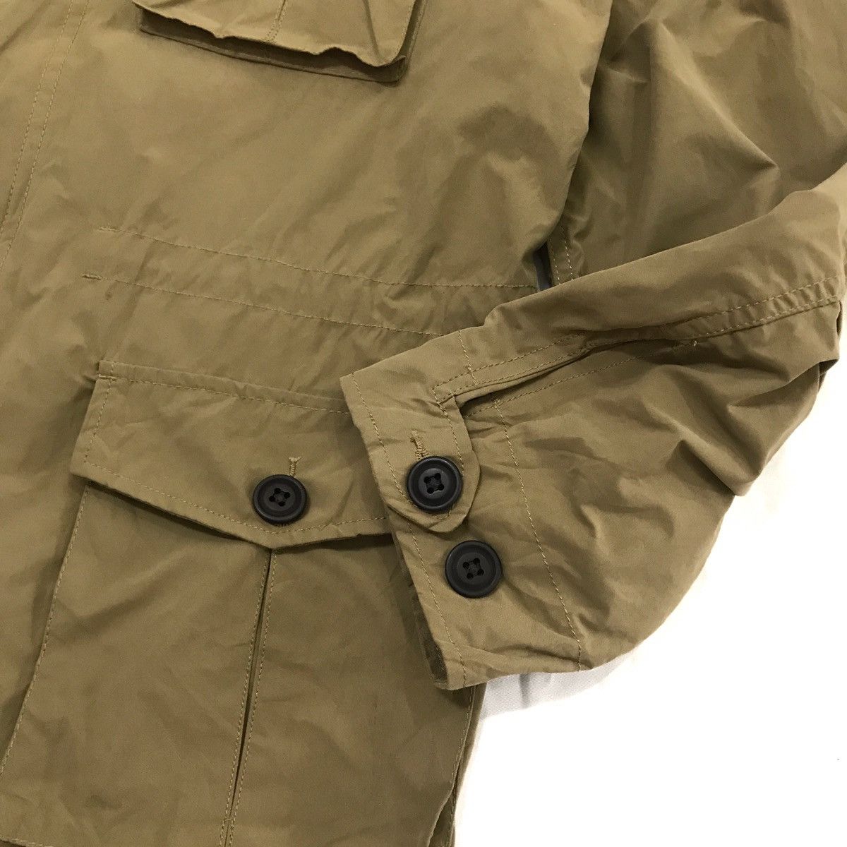 Japanese Brand Back Number parka jacket hoodie Size US XL / EU 56 / 4 - 3 Thumbnail