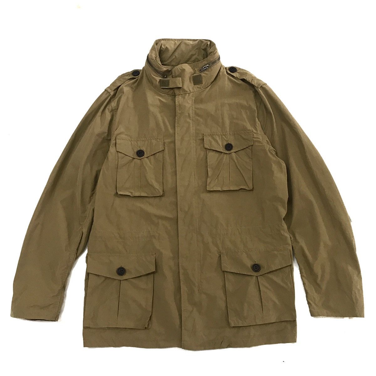 Japanese Brand Back Number parka jacket hoodie Size US XL / EU 56 / 4 - 1 Thumbnail