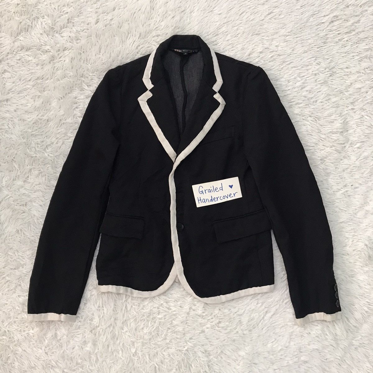 Comme des Garcons AD2010 Black Comme des Garcons Coat Jacket Size US S / EU 44-46 / 1 - 1 Thumbnail
