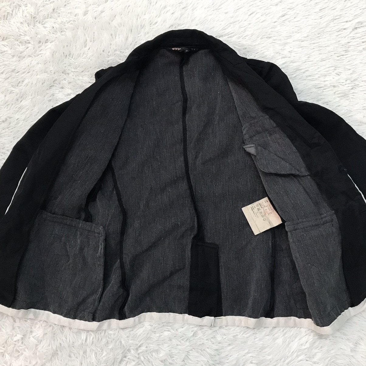 Comme des Garcons AD2010 Black Comme des Garcons Coat Jacket Size US S / EU 44-46 / 1 - 14 Thumbnail