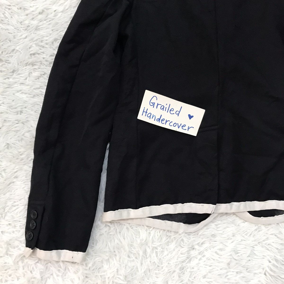 Comme des Garcons AD2010 Black Comme des Garcons Coat Jacket Size US S / EU 44-46 / 1 - 8 Thumbnail