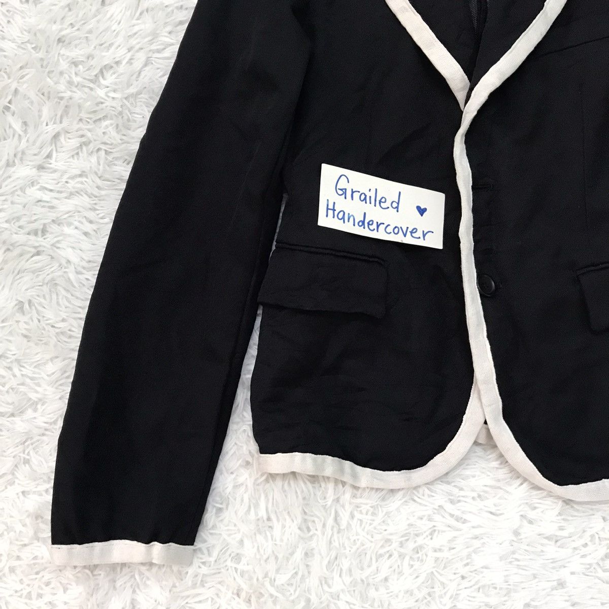 Comme des Garcons AD2010 Black Comme des Garcons Coat Jacket Size US S / EU 44-46 / 1 - 3 Thumbnail