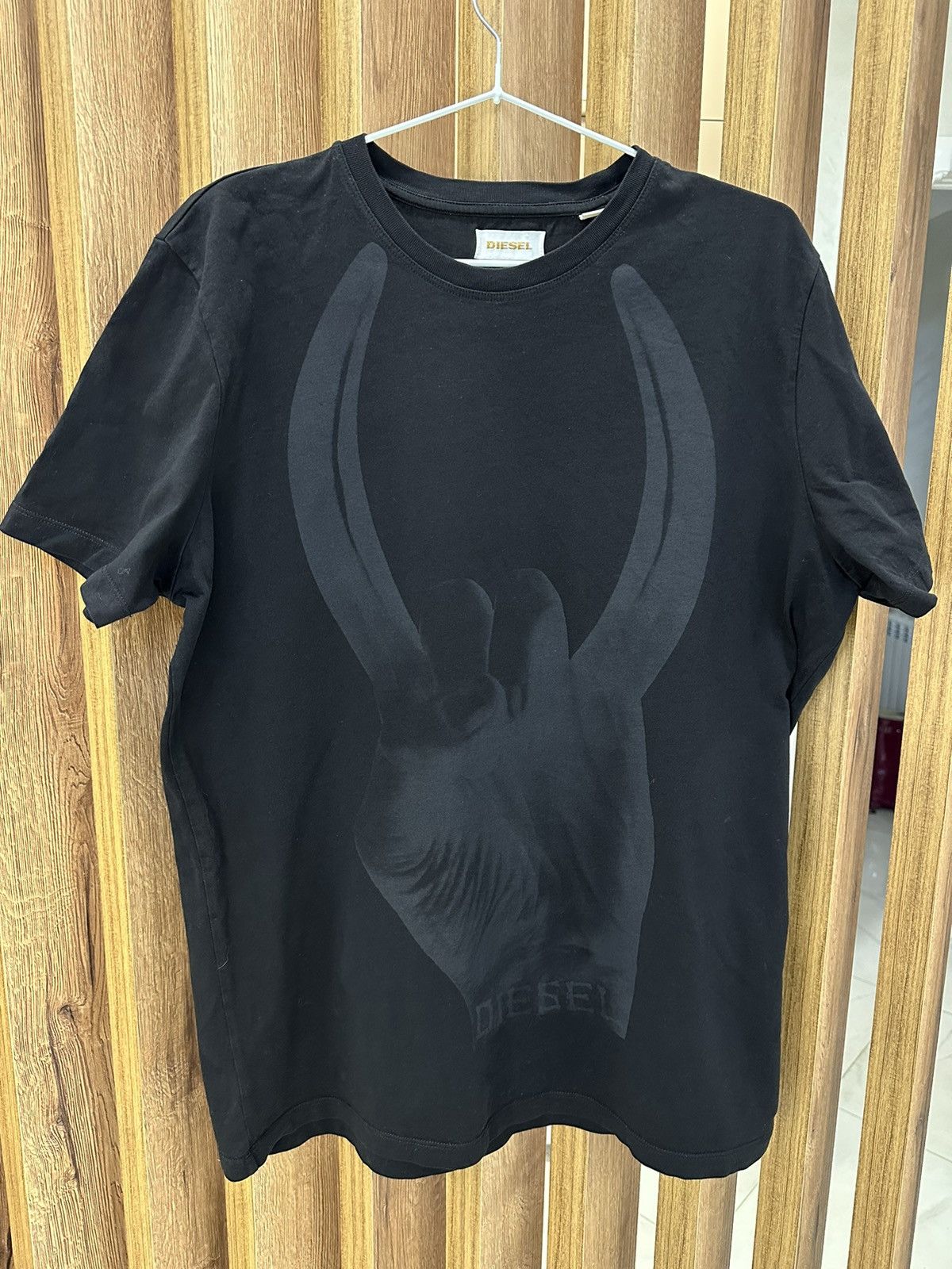 Diesel Diesel t shirt rare print Size US L / EU 52-54 / 3 - 1 Thumbnail