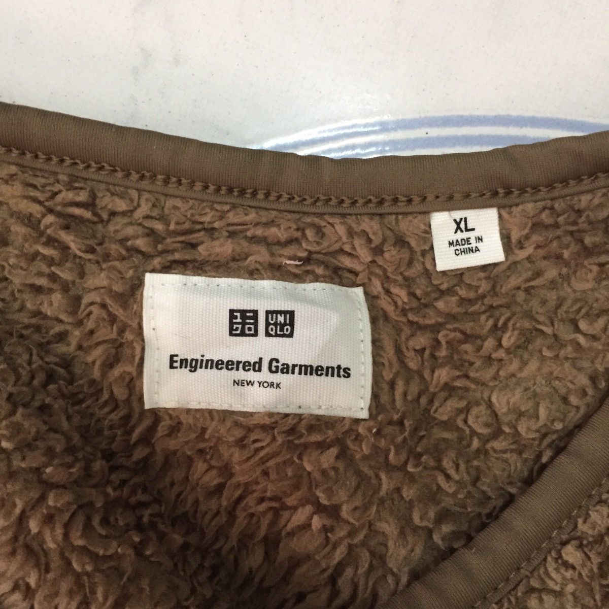 Engineered Garments × Uniqlo Engineered Garments Uniqlo Pile Fleece Snap Button Shoulder Size US XL / EU 56 / 4 - 8 Thumbnail