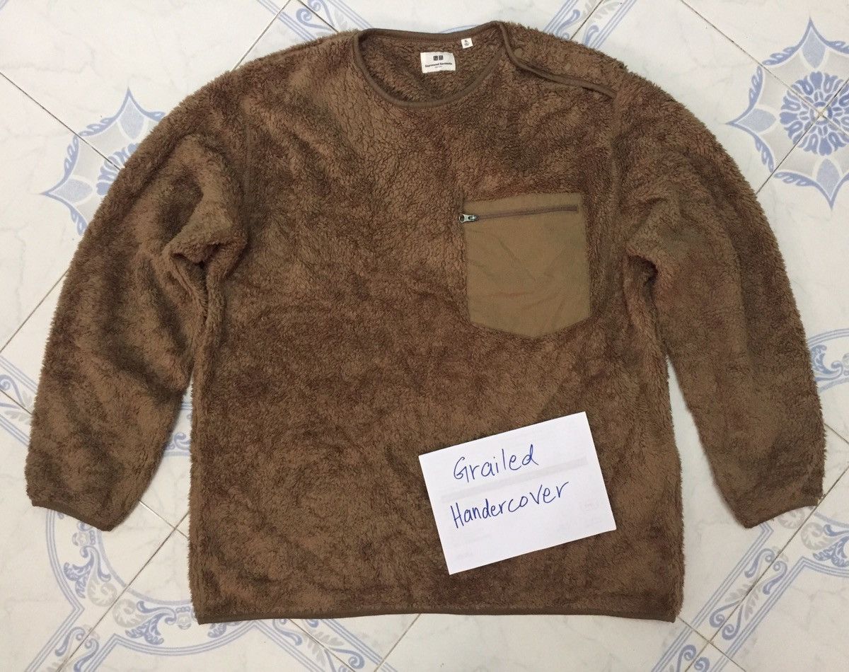 Engineered Garments × Uniqlo Engineered Garments Uniqlo Pile Fleece Snap Button Shoulder Size US XL / EU 56 / 4 - 2 Thumbnail