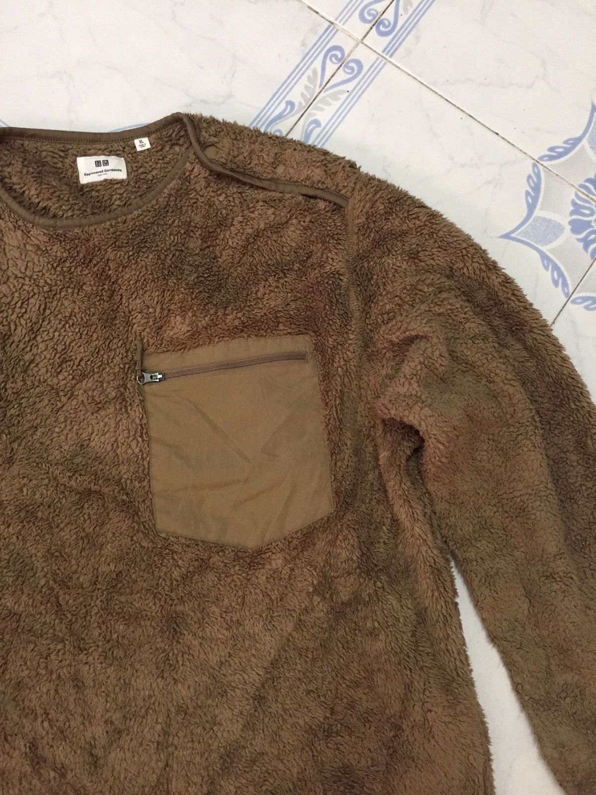Engineered Garments × Uniqlo Engineered Garments Uniqlo Pile Fleece Snap Button Shoulder Size US XL / EU 56 / 4 - 6 Thumbnail