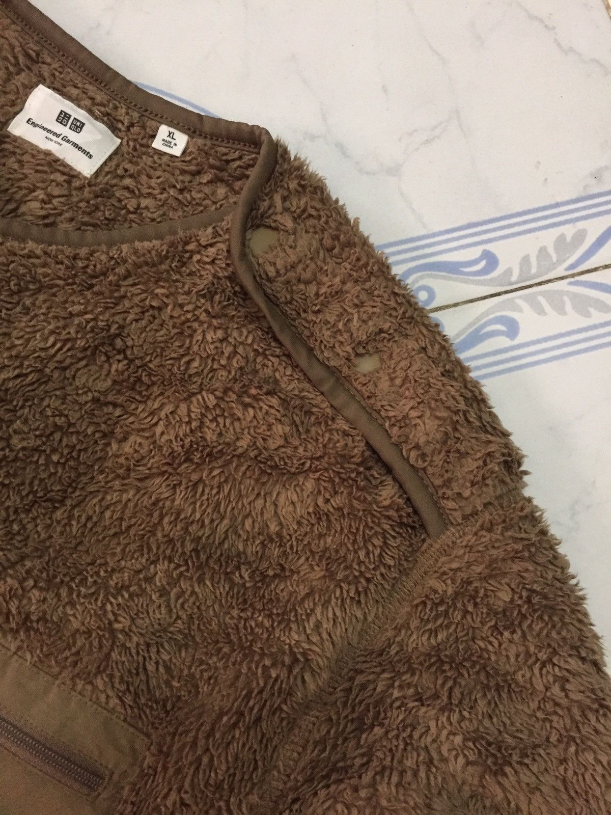 Engineered Garments × Uniqlo Engineered Garments Uniqlo Pile Fleece Snap Button Shoulder Size US XL / EU 56 / 4 - 7 Thumbnail