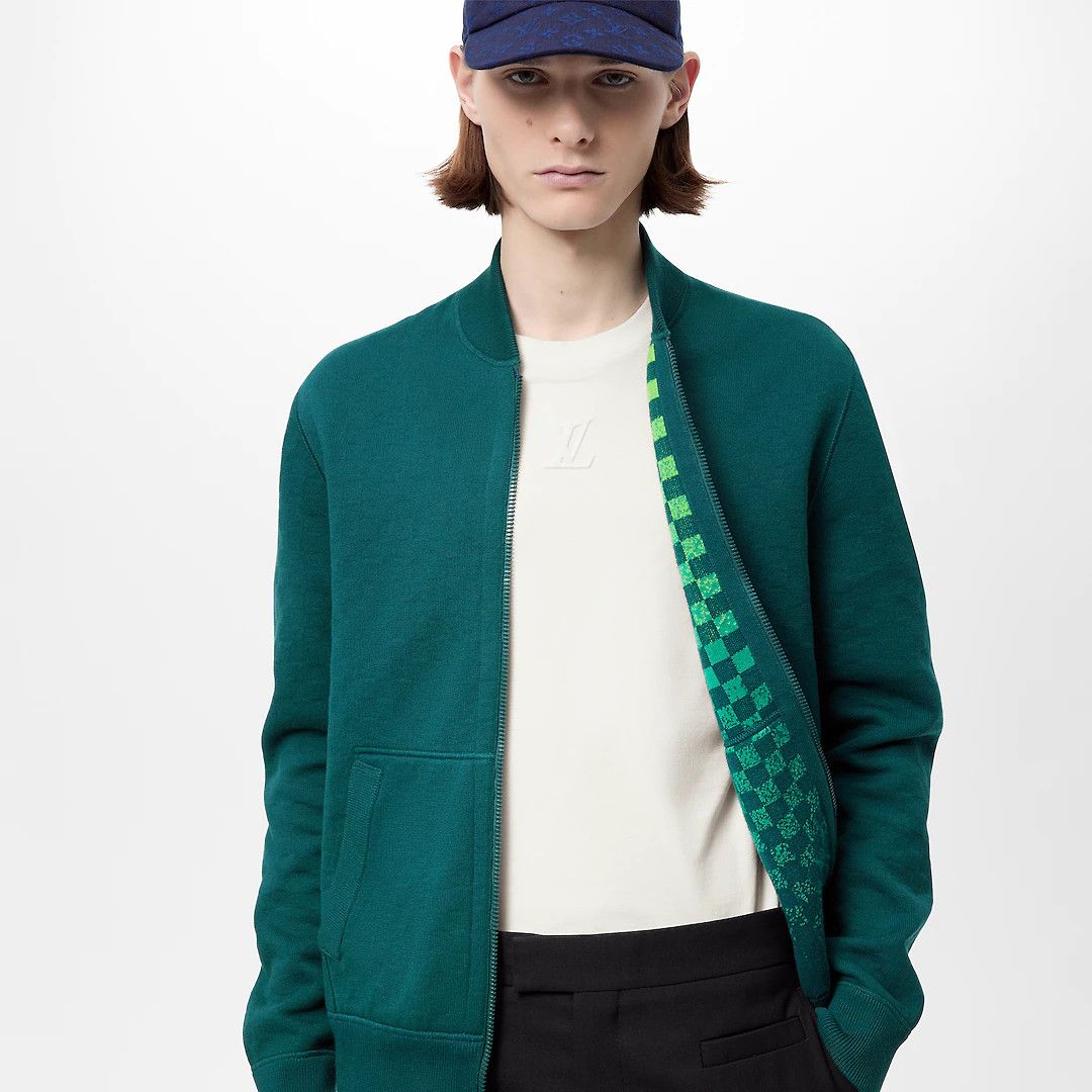 Reversible Damier Track Top