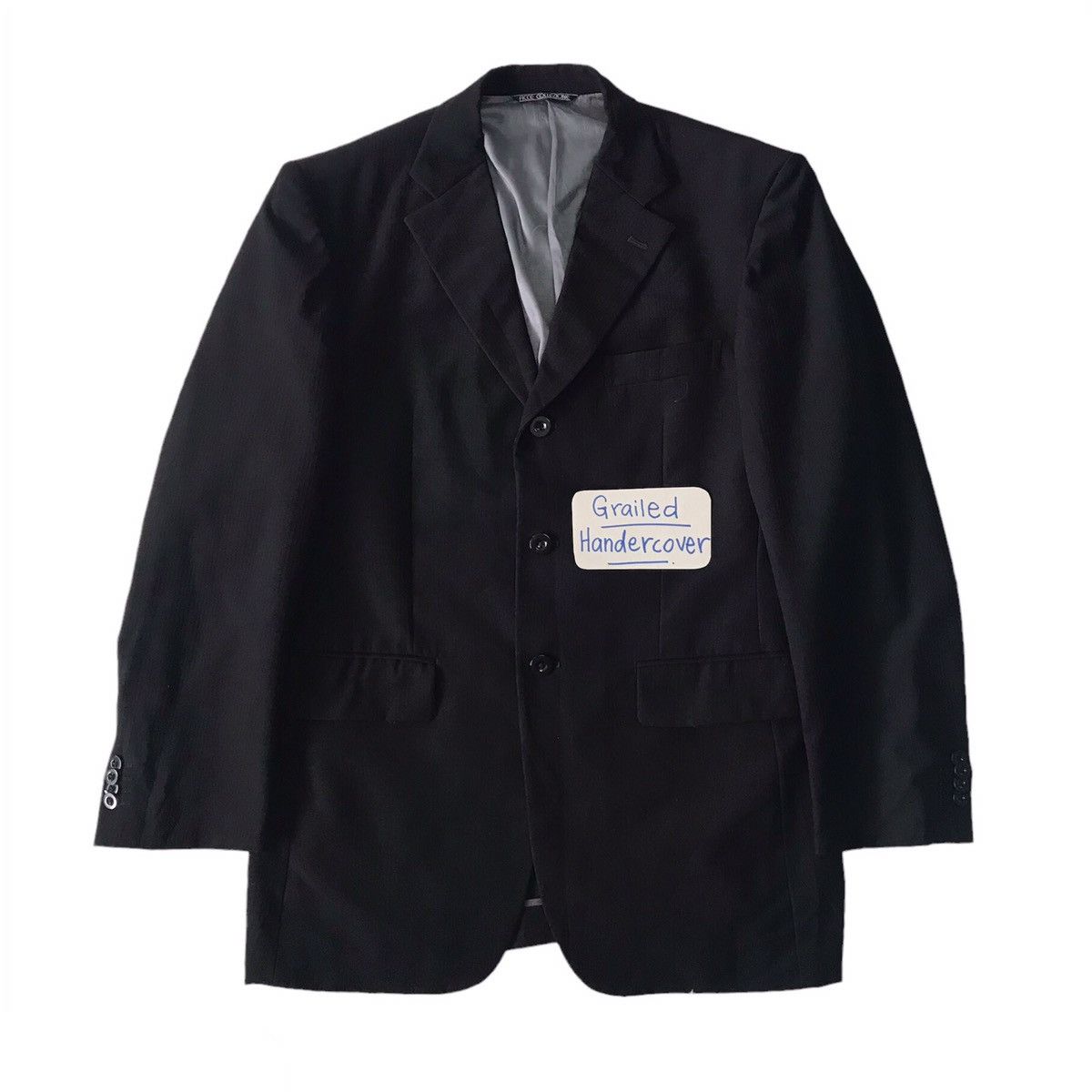 Yoshiyuki Konishi Ficce Uomo 1990s black polyester shibori-dyed t-shirt
