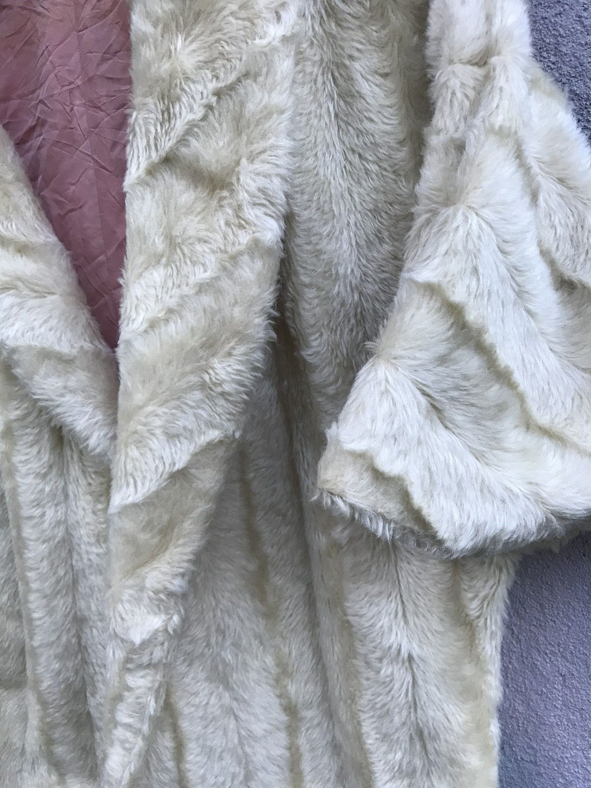 Japanese Brand × Vintage Very Rare Hairy coat and luxury style cardigan Size US L / EU 52-54 / 3 - 4 Thumbnail