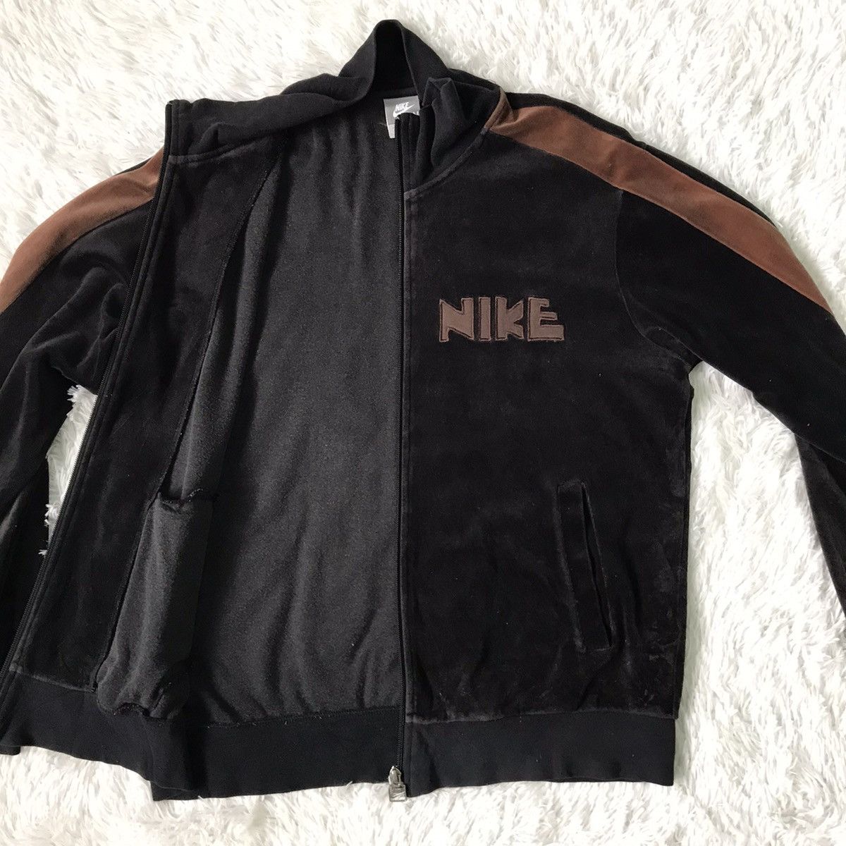 Nike Vtg Nike Embroidered NIKE Sweater Zipper Jacket Size US M / EU 48-50 / 2 - 14 Thumbnail