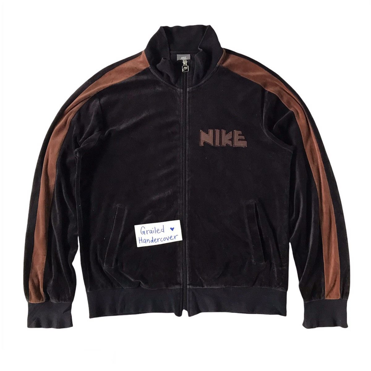 Nike Vtg Nike Embroidered NIKE Sweater Zipper Jacket Size US M / EU 48-50 / 2 - 1 Thumbnail