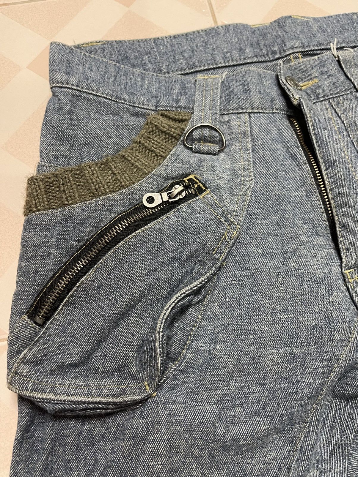 Japanese Brand × PPFM × Vintage Vintage PPFM CURVE J LEG Pants Size US 32 / EU 48 - 6 Thumbnail