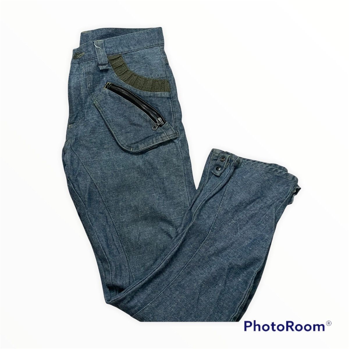 Japanese Brand × PPFM × Vintage Vintage PPFM CURVE J LEG Pants Size US 32 / EU 48 - 3 Thumbnail
