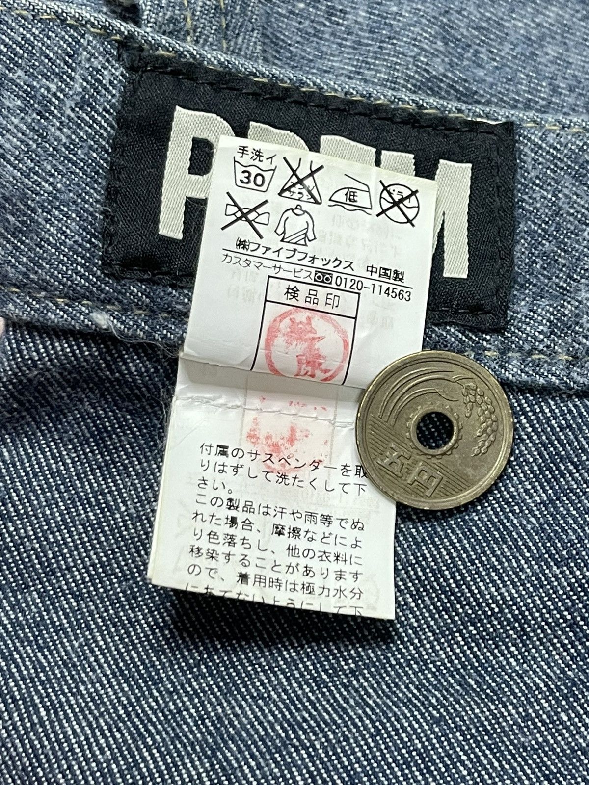 Japanese Brand × PPFM × Vintage Vintage PPFM CURVE J LEG Pants Size US 32 / EU 48 - 17 Thumbnail