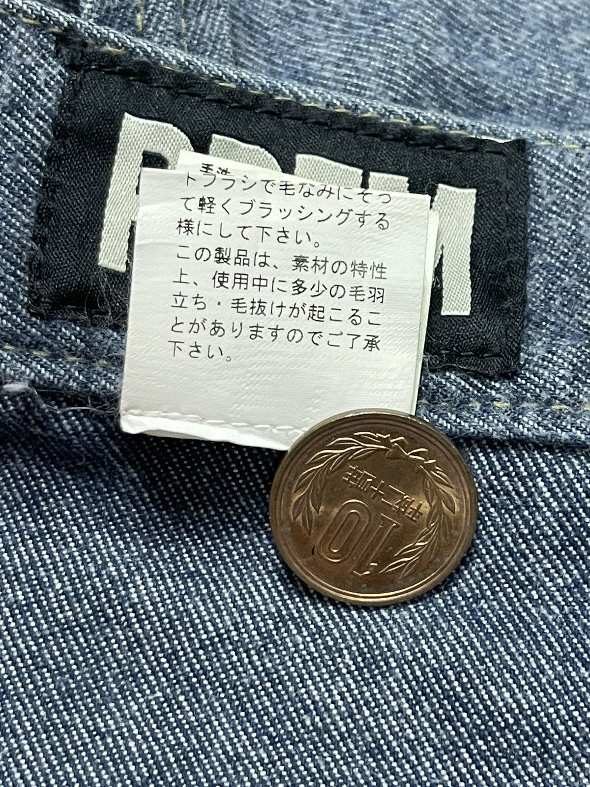 Japanese Brand × PPFM × Vintage Vintage PPFM CURVE J LEG Pants Size US 32 / EU 48 - 19 Thumbnail