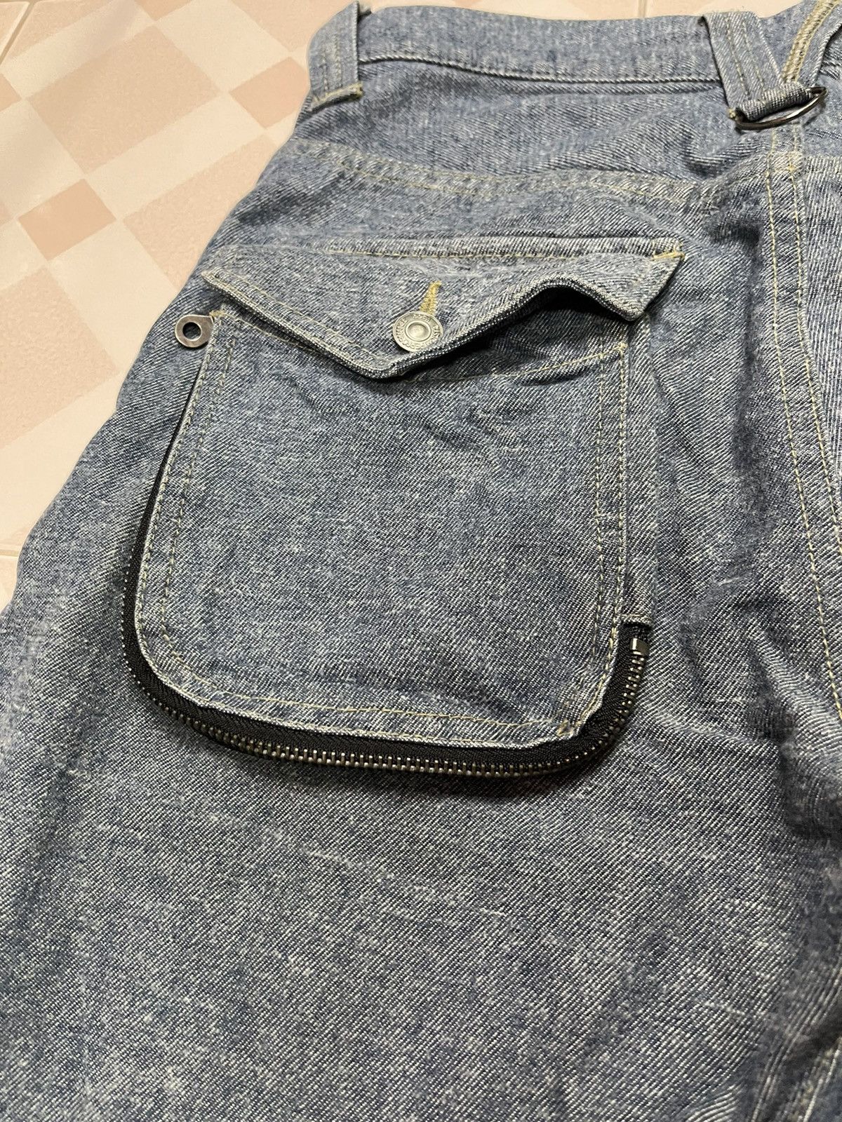 Japanese Brand × PPFM × Vintage Vintage PPFM CURVE J LEG Pants Size US 32 / EU 48 - 13 Thumbnail