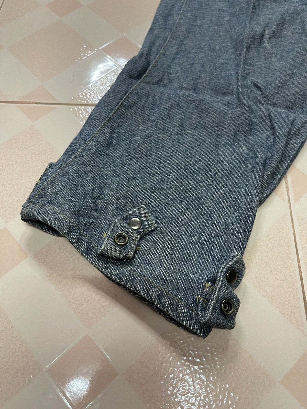 Japanese Brand × PPFM × Vintage Vintage PPFM CURVE J LEG Pants Size US 32 / EU 48 - 10 Thumbnail